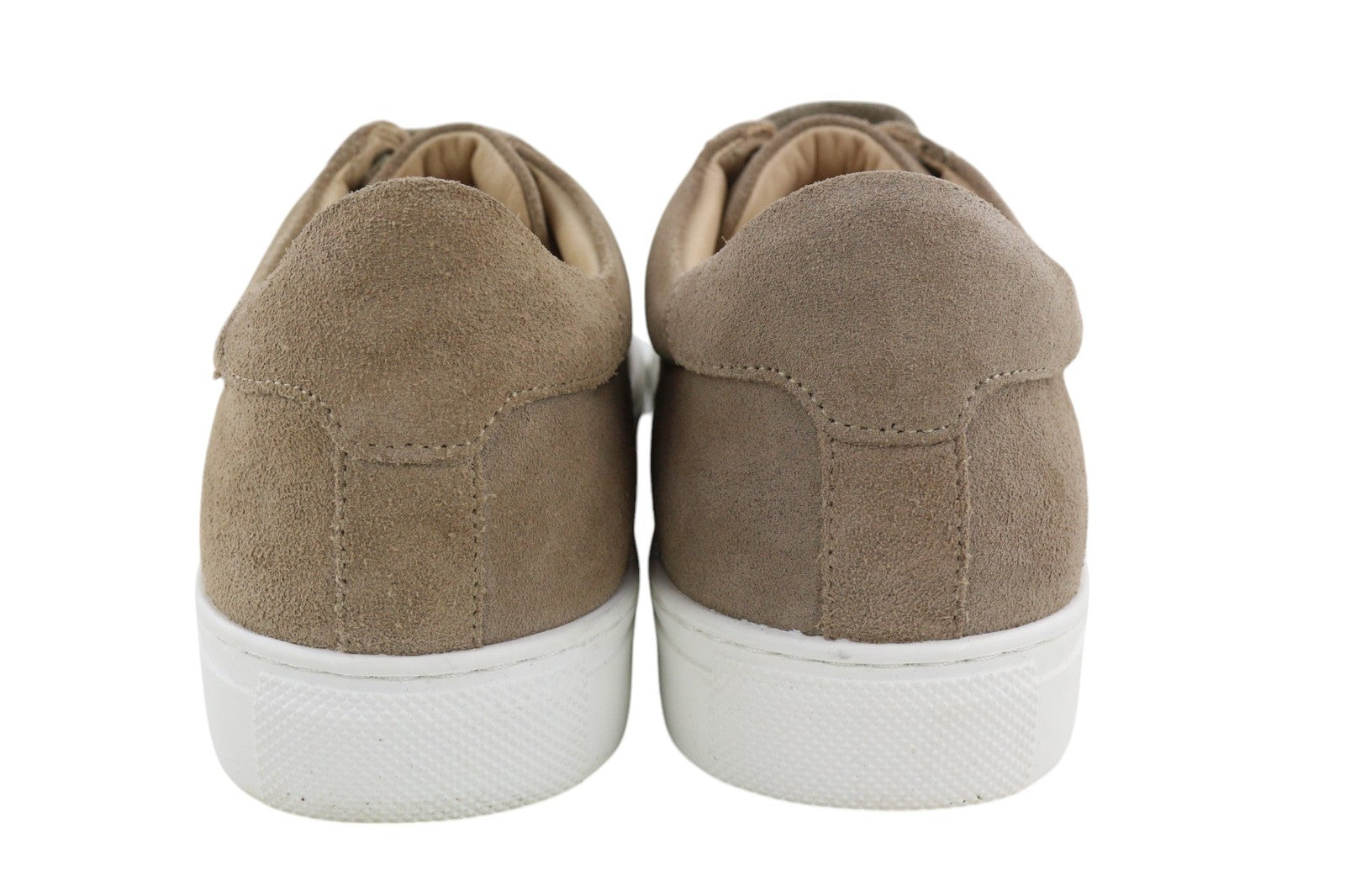 SUITSUPPLY Men Shoes EU40 Brown Leather Low-Top Casual Laced Sneaker Style