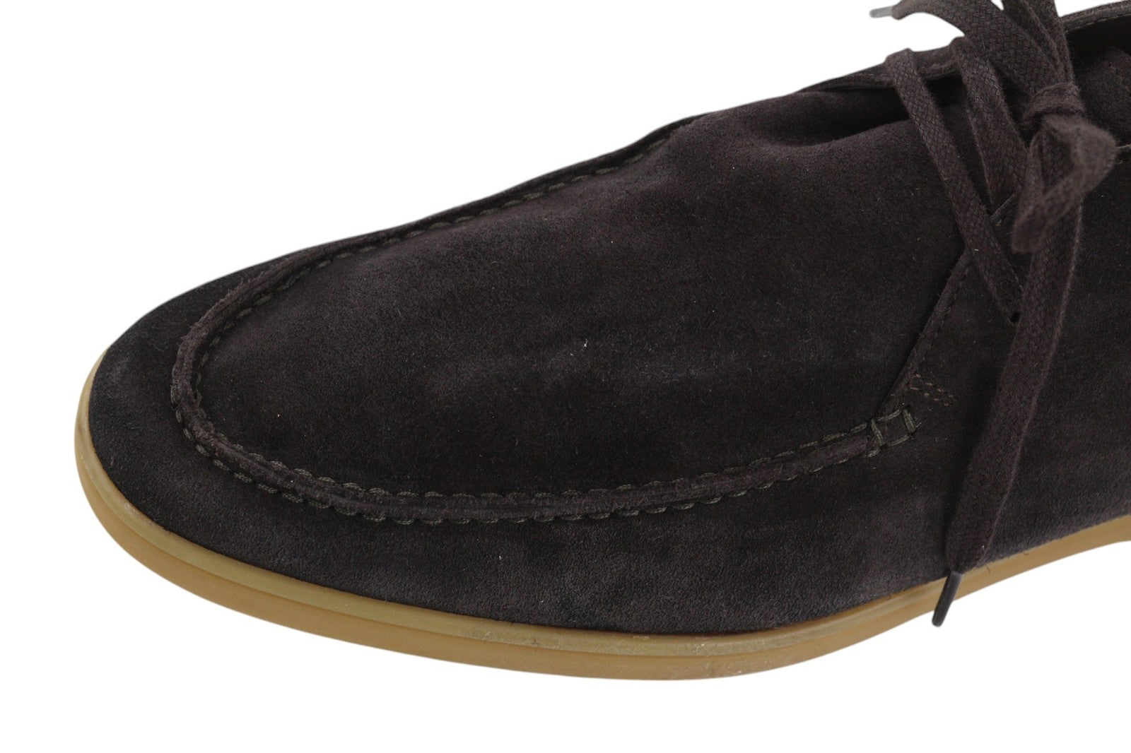 SUITSUPPLY Men Shoes EU43 Dark Brown Leather Suede High Top Casual