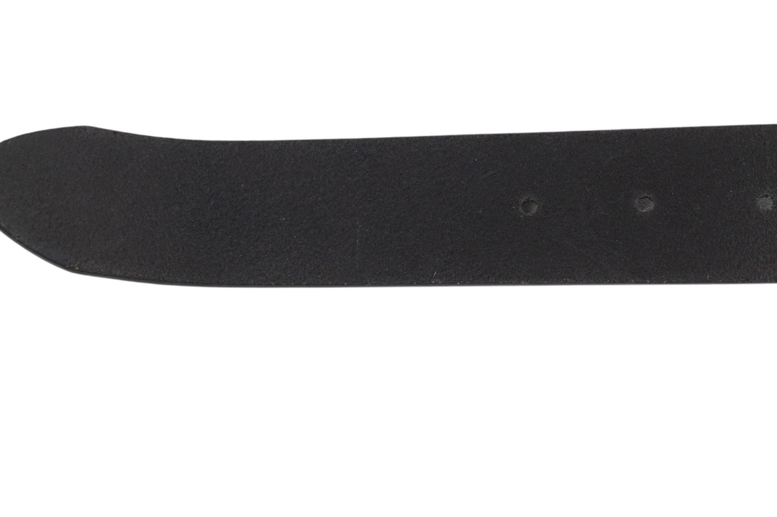 DIESEL D-Burny Women Belt 85 cm Black Leather Detailed Metal Buckle RRP180