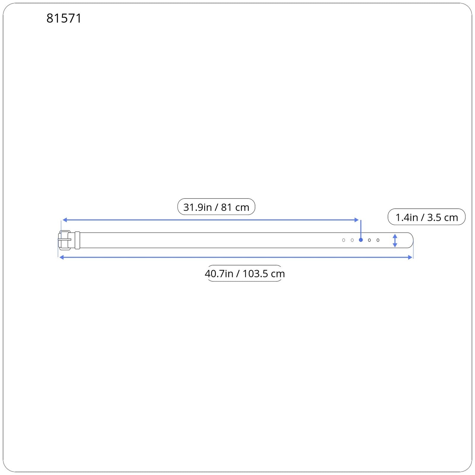 DIESEL D-Burny Women Belt 85 cm Black Leather Detailed Metal Buckle RRP180