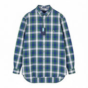 GANT raudoni languoti vyriški marškinėliai su sagomis, 2XL dydžio, prabangiai žali languoti marškinėliai.