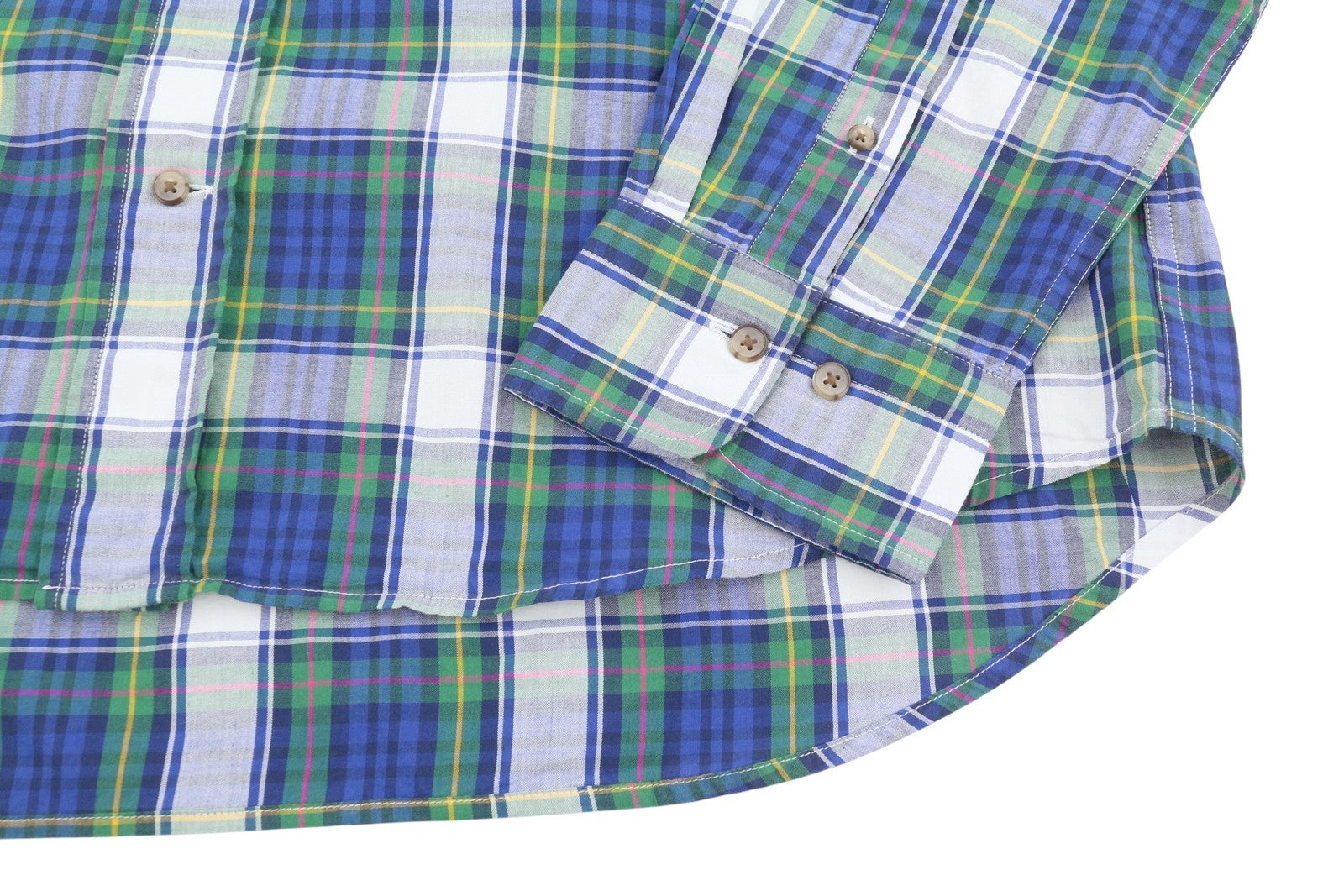 GANT raudoni languoti vyriški marškinėliai su sagomis, 2XL dydžio, prabangiai žali languoti marškinėliai.