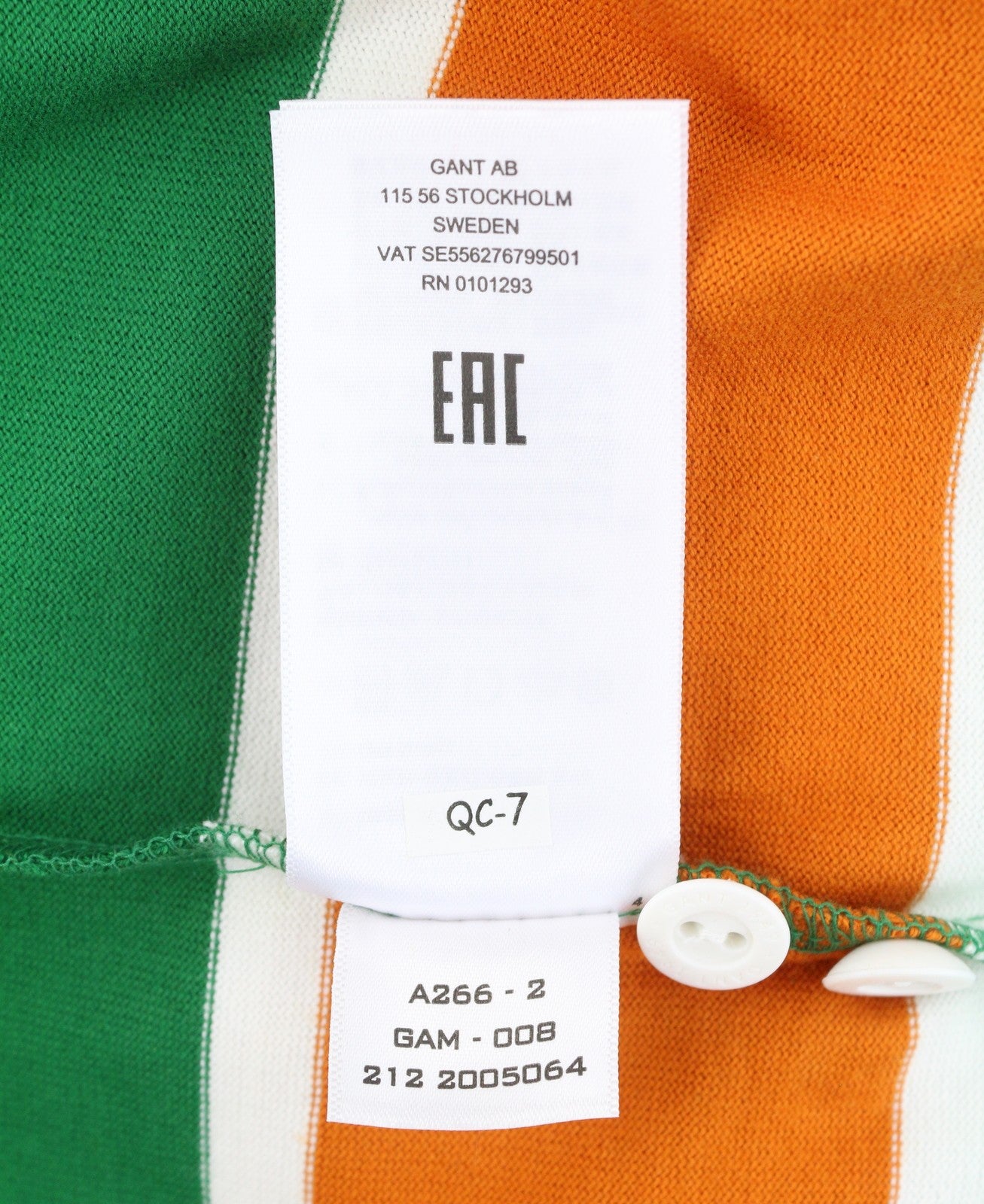 GANT džinsinio apykaklės ilgarankoviai vyriški marškinėliai su dryžuota polo apykakle ir ilgomis rankovėmis su ilgomis rankovėmis 