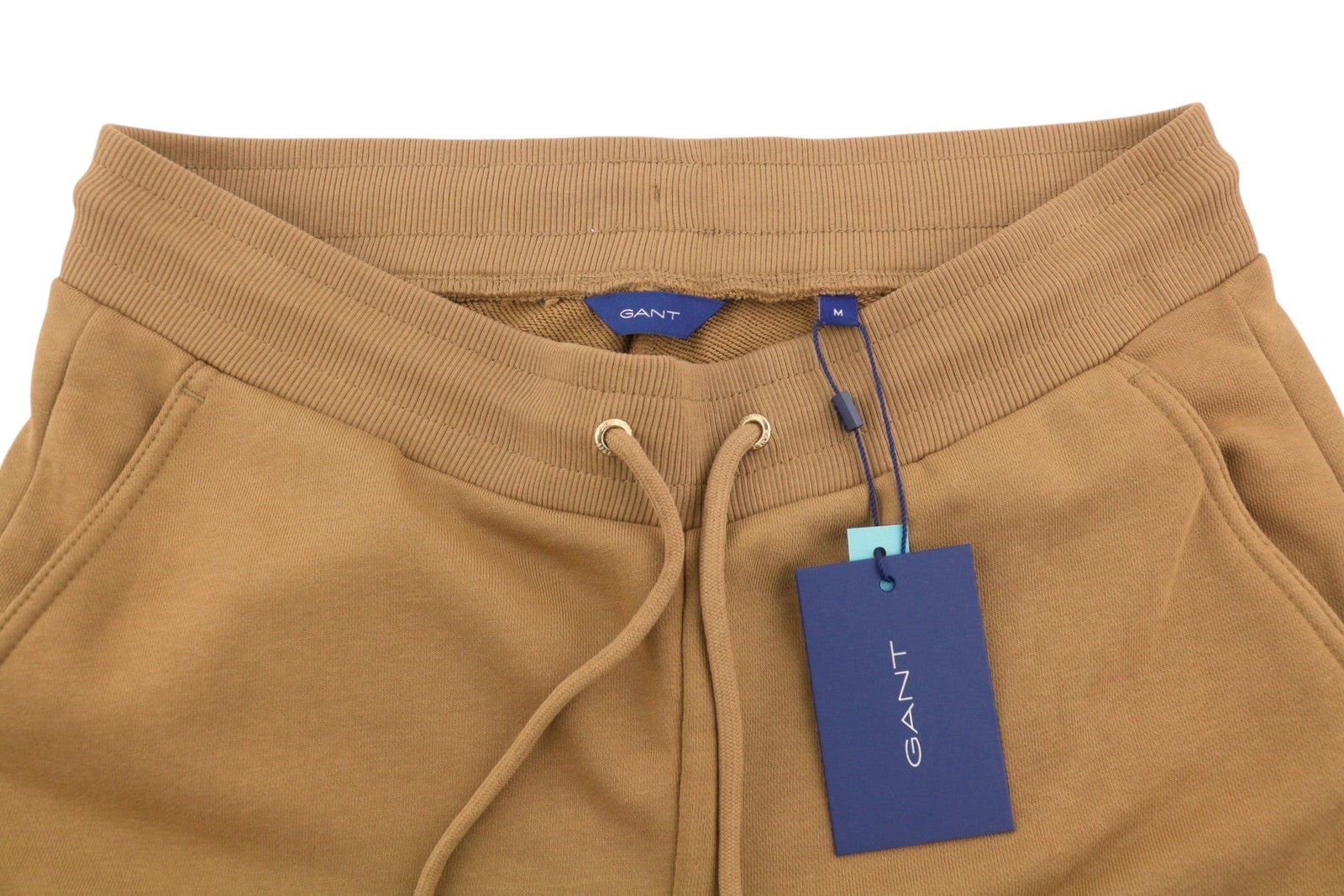 GANT Archive Shield Women Trousers M Brown Drawstring Waist Jogg Sweatpants