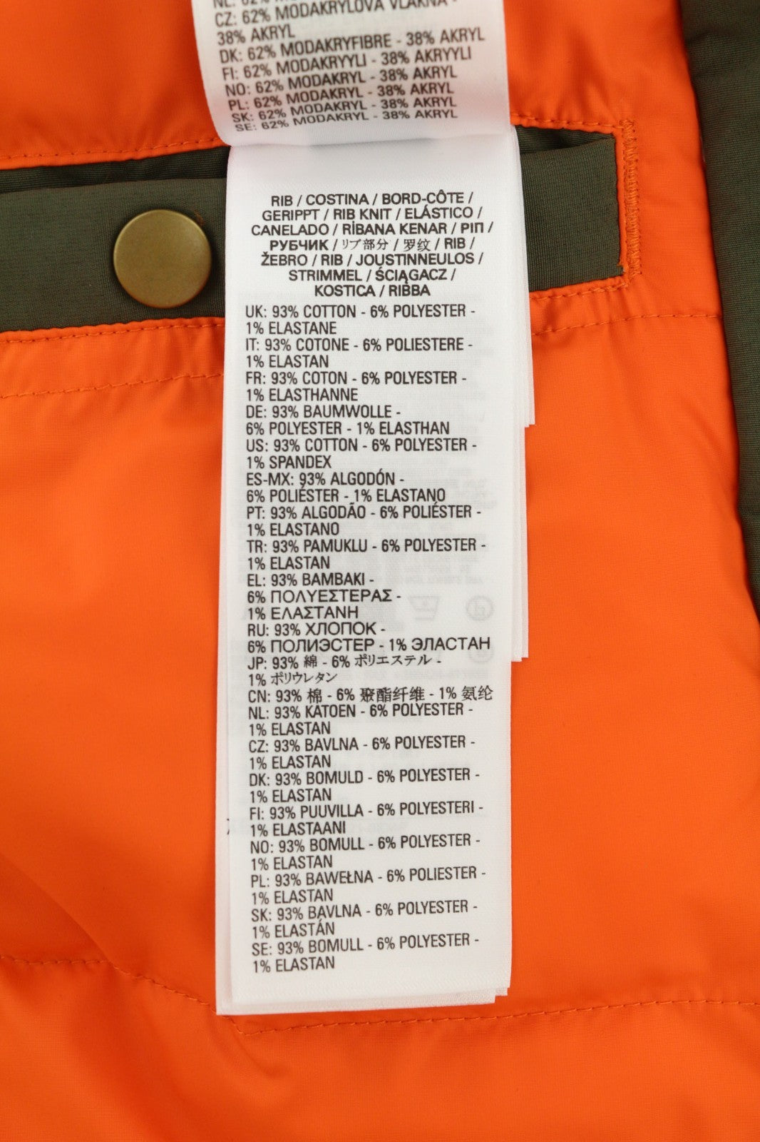 DIESEL V-Colby Men's Jacket S Green Hooded Parka Padded Mid-Length RRP395