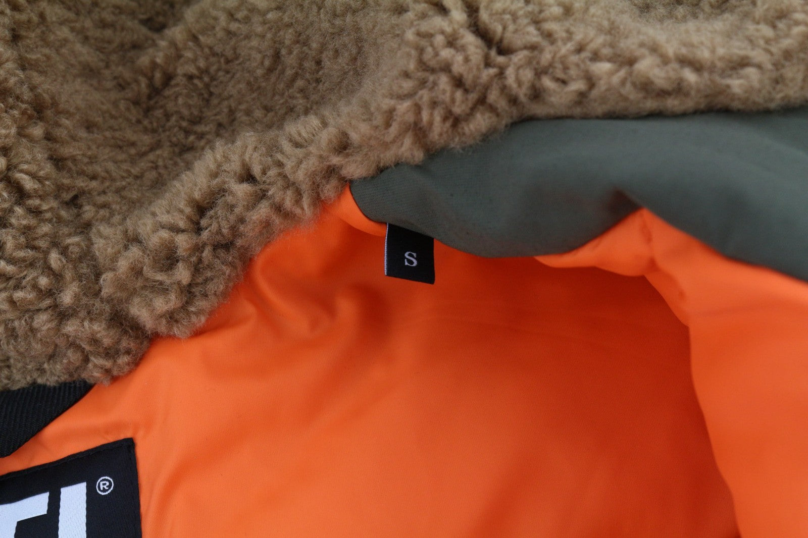 DIESEL V-Colby Men's Jacket S Green Hooded Parka Padded Mid-Length RRP395