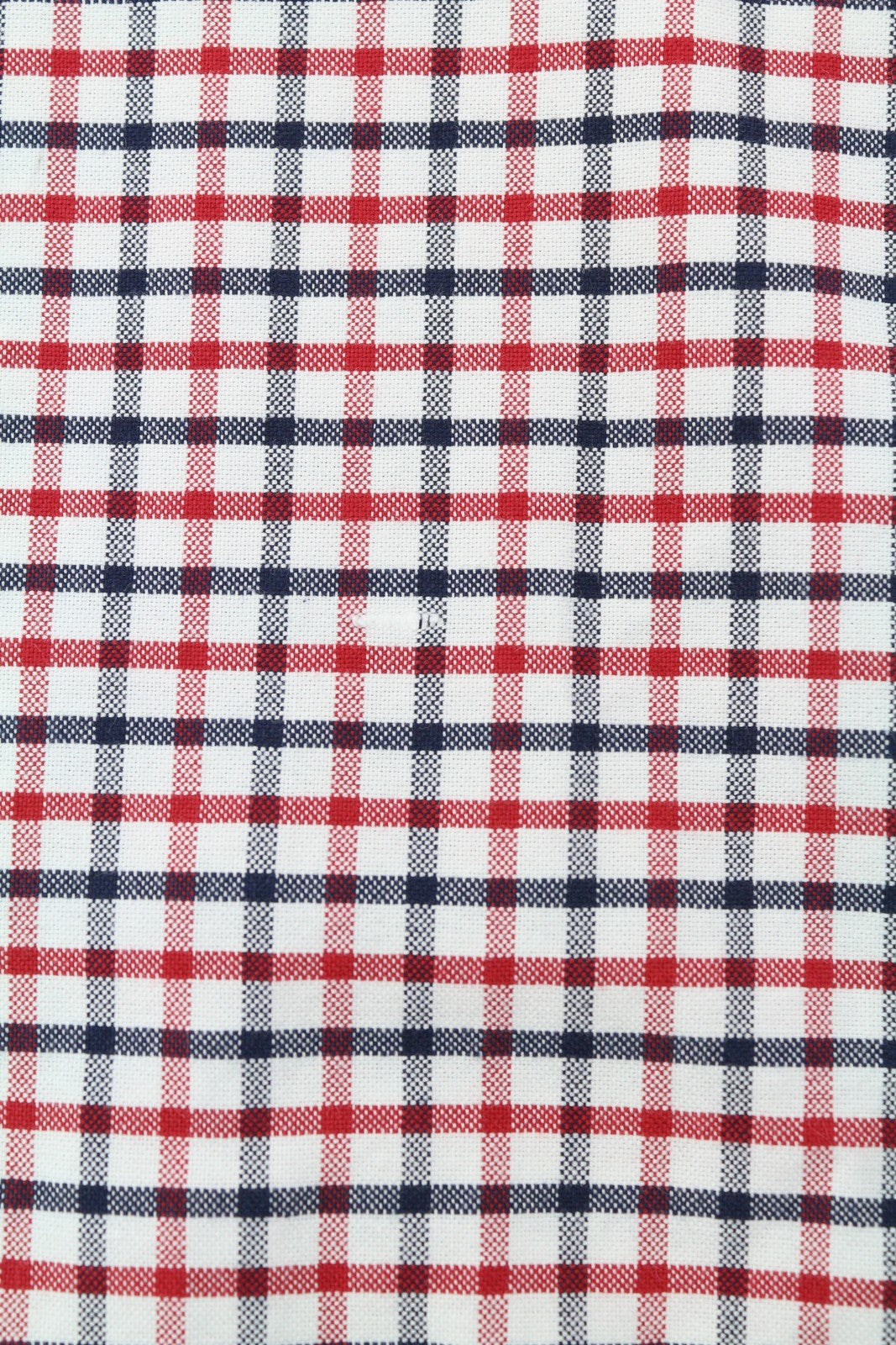 GANT Oxford Tattersall Men Shirt L Equestrian Red Button-Down Pocket Casual