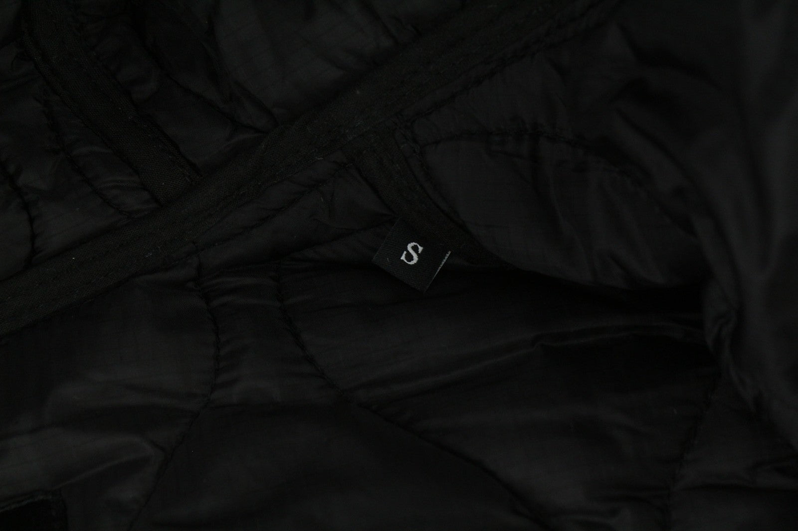 DIESEL W-Miles Men's Jacket S Black Padded Parka Hidden Zip Hooded RRP475