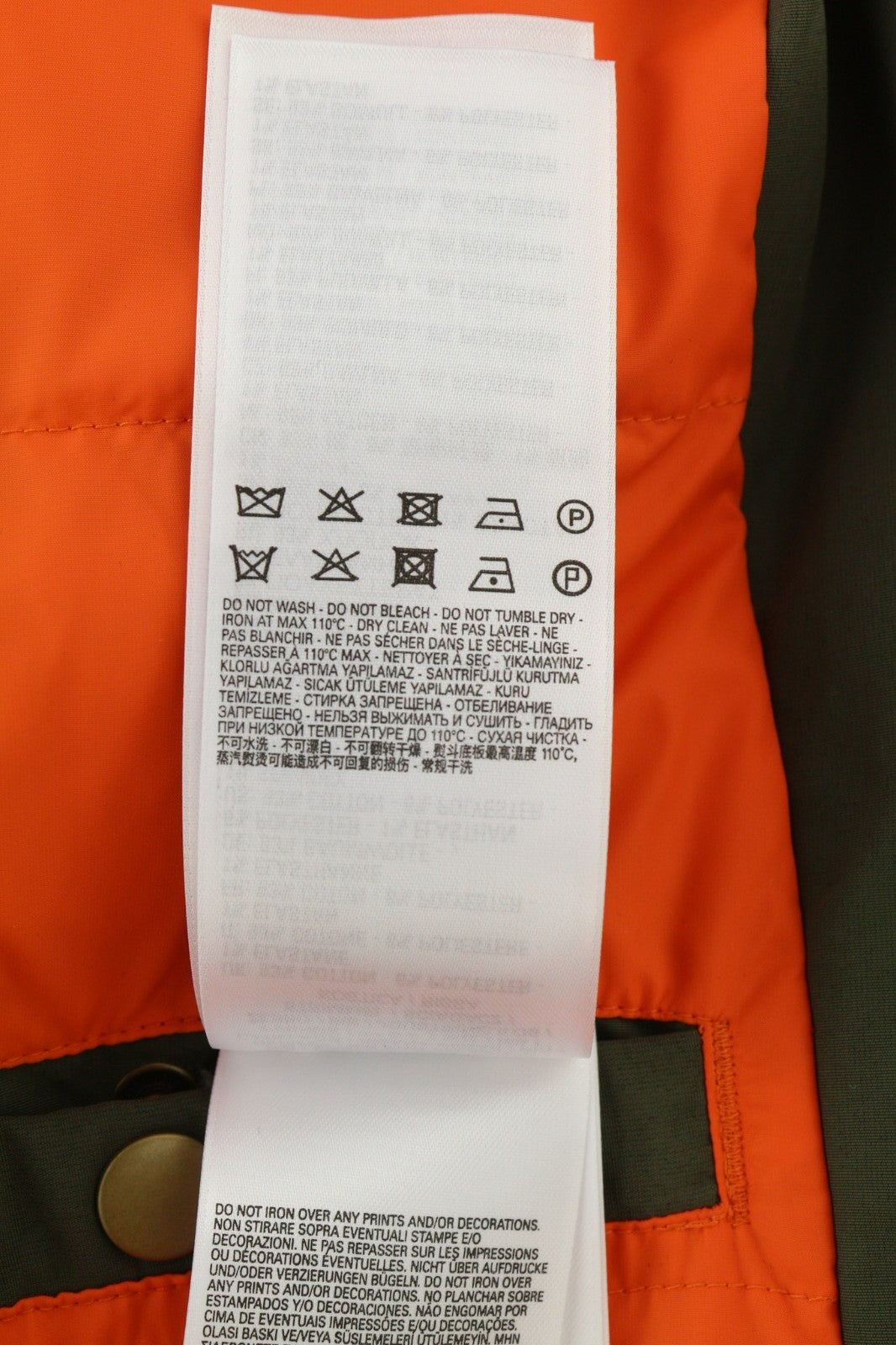 DIESEL V-Colby vyriška striukė su gobtuvu, chaki žalia, S, su pašiltinimu, RRP395 