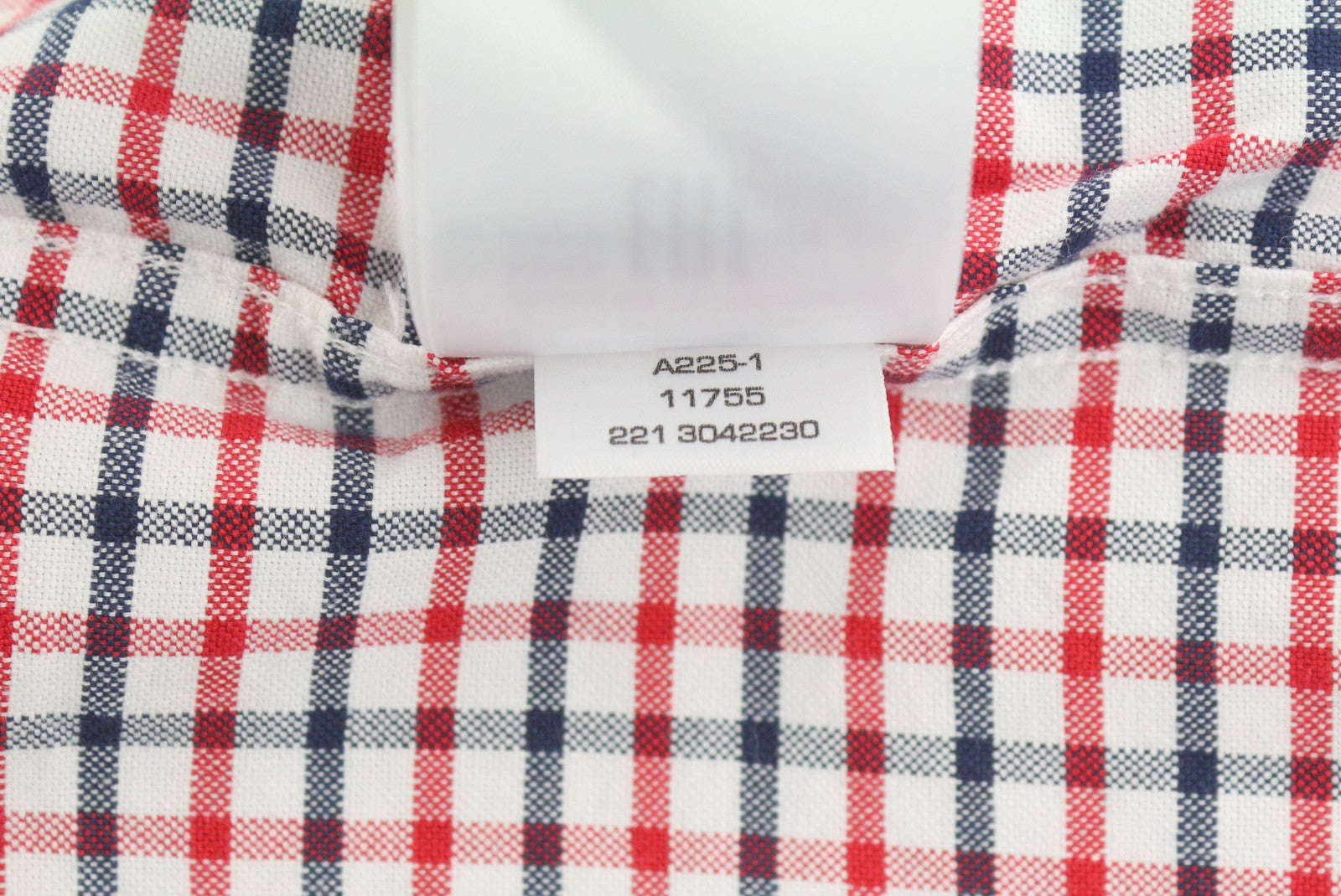 GANT Oxford Tattersall Men Shirt L Equestrian Red Button-Down Pocket Casual