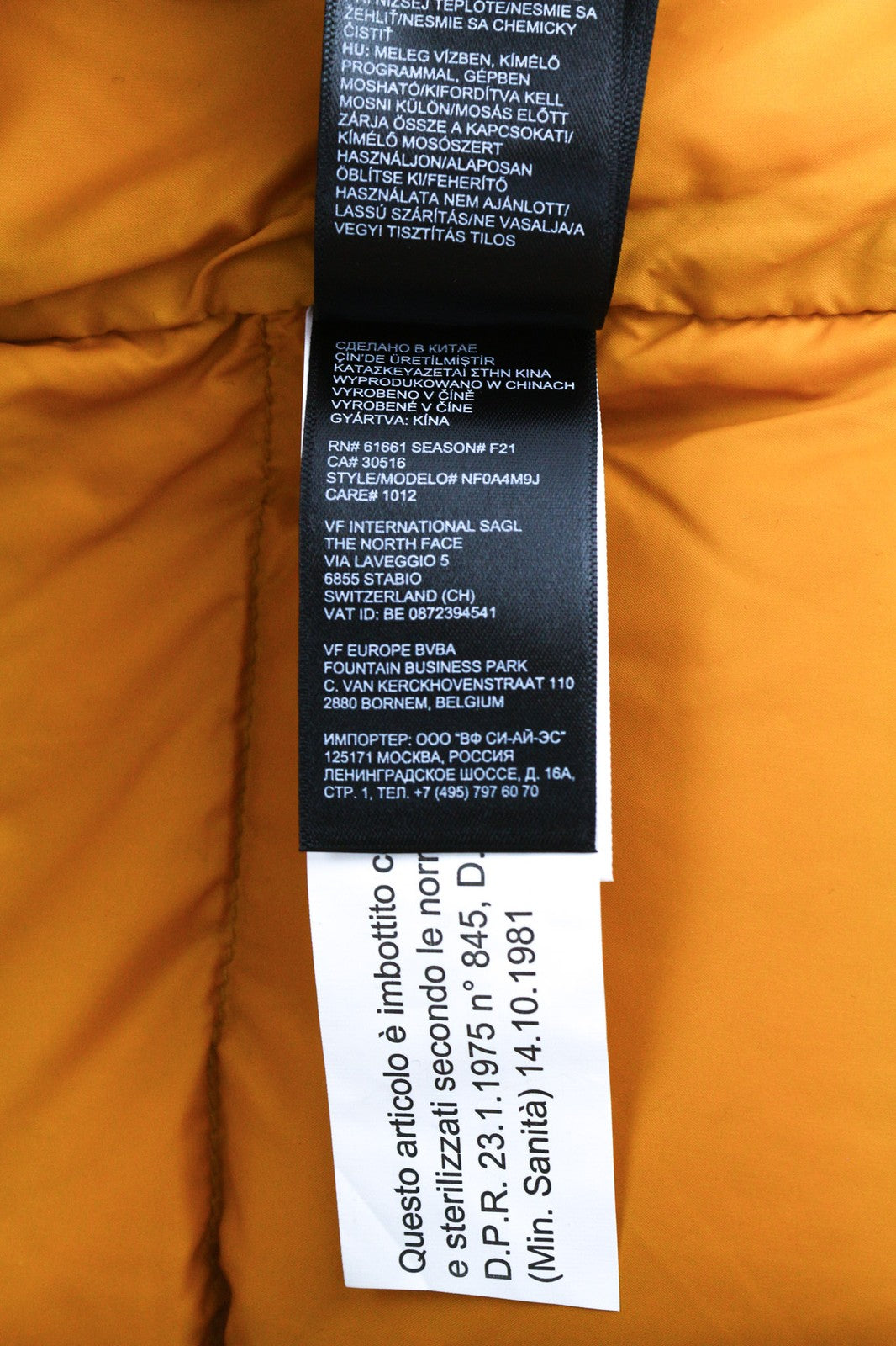 THE NORTH FACE Diablo Down Men Jacket S 700 Fill Quilted Logo Puffer Coat