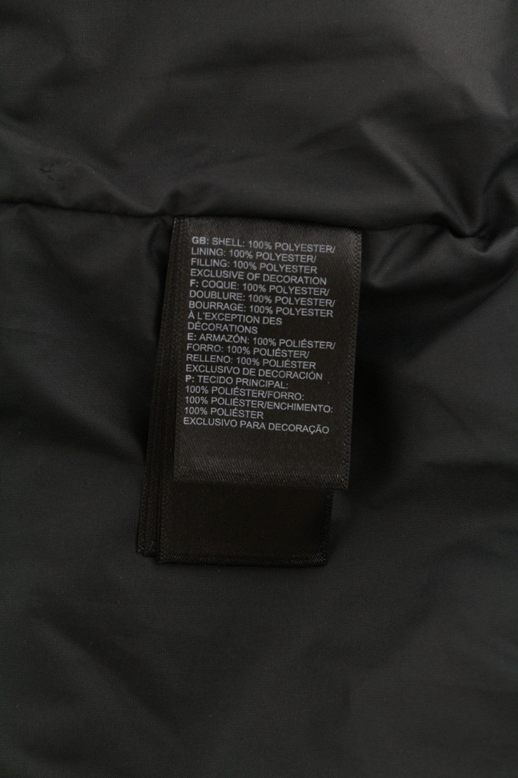 THE NORTH FACE Women Jacket L Black Quilted Lined Insulated High Neck Zip