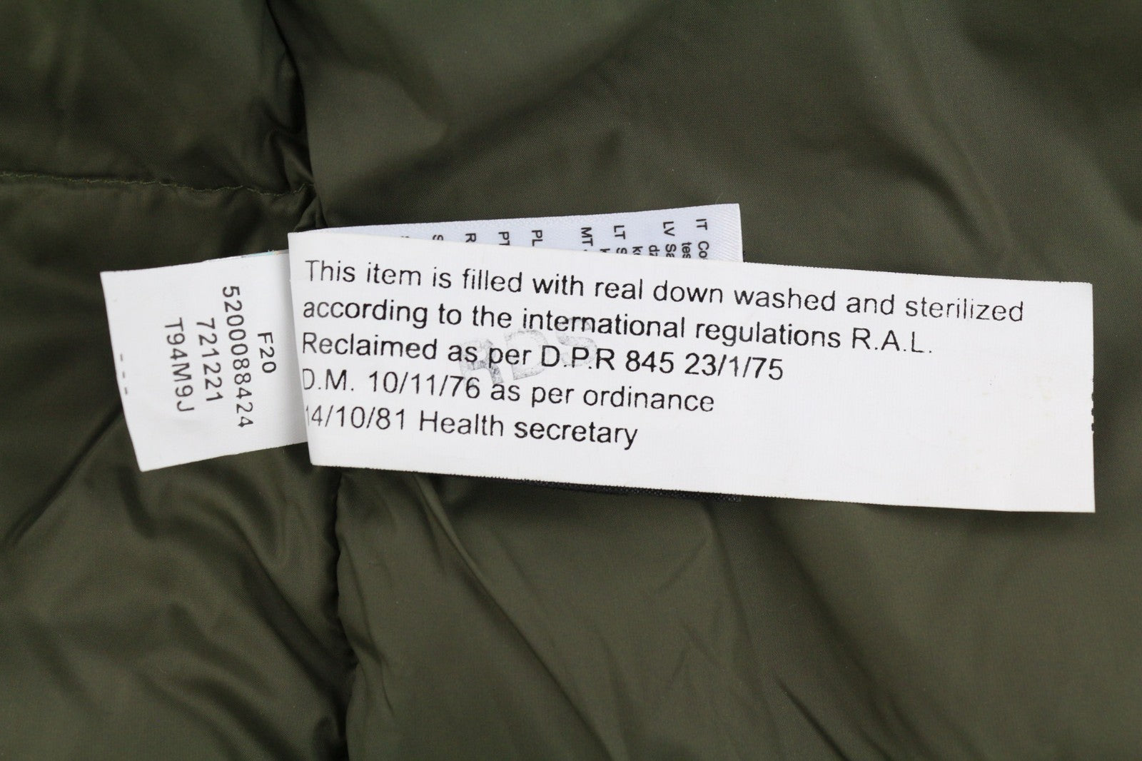 THE NORTH FACE Men Jacket M 700 Down Insulated Quilted High Neck Puffer Coat