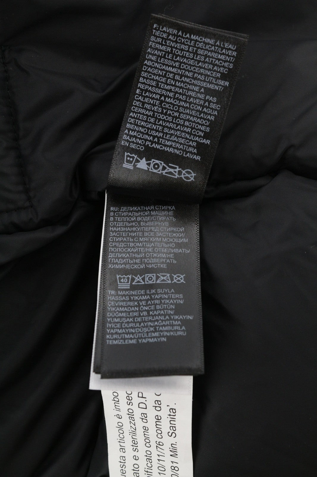 THE NORTH FACE Diablo Down Men Jacket S Black 700 Down Quilted Insulated Coat