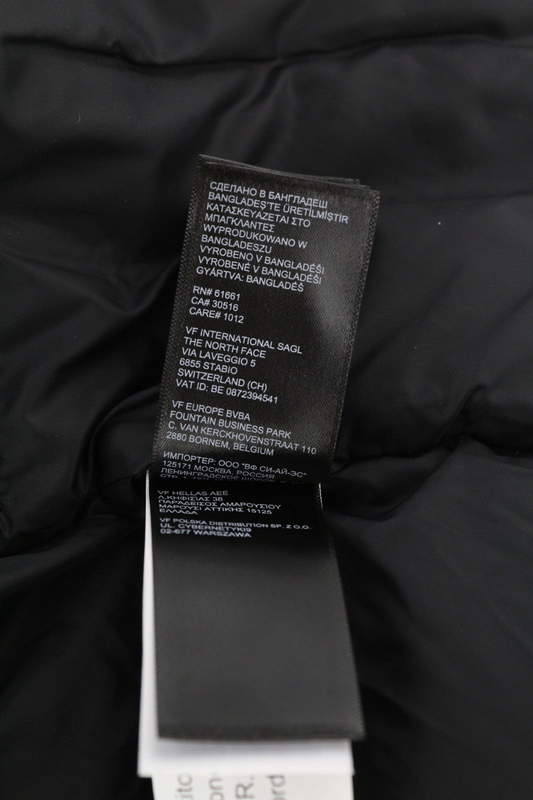 THE NORTH FACE Diablo Down Men Jacket S Black 700 Down Quilted Insulated Coat