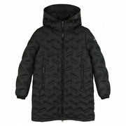 COLMAR 2208 Women Jacket XXS Down Quilted Hooded Mid-Length Insulated Zip