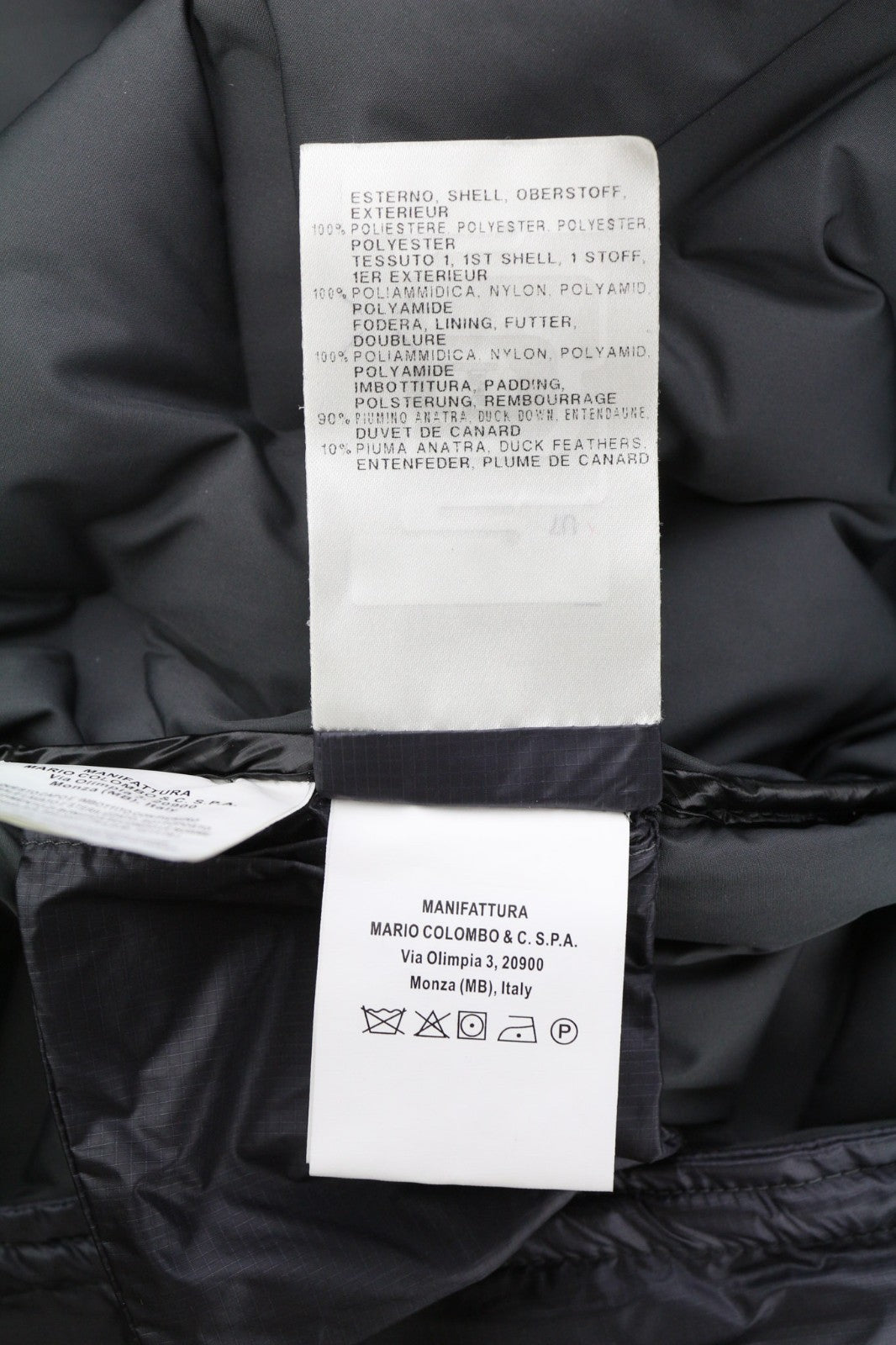 COLMAR 2208 Women Jacket XXS Down Quilted Hooded Mid-Length Insulated Zip