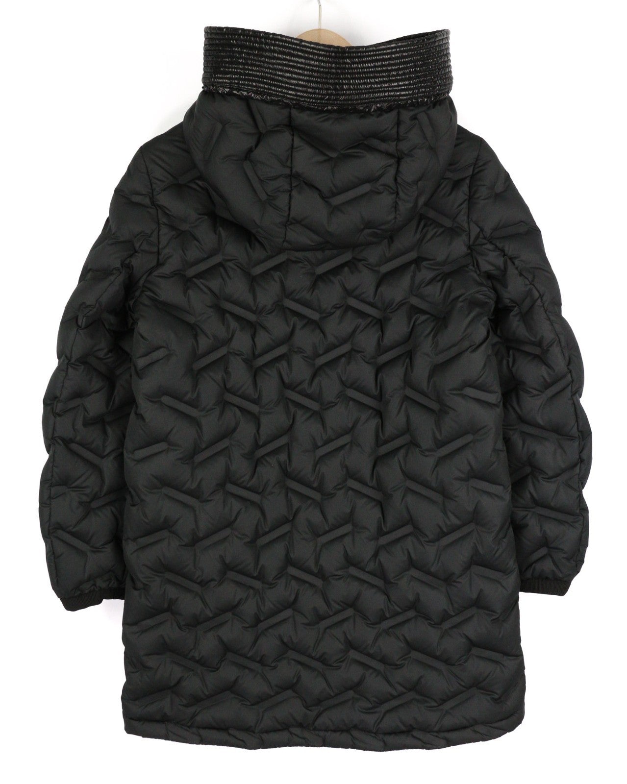 COLMAR 2208 Women Jacket XXS Down Quilted Hooded Mid-Length Insulated Zip