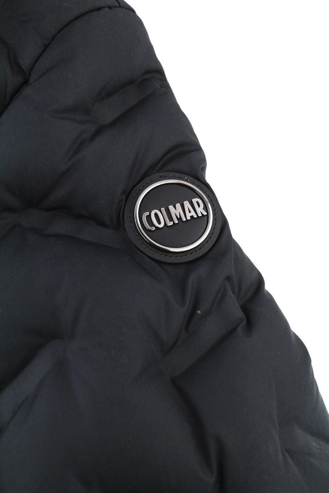 COLMAR 2208 Women Jacket XXS Down Quilted Hooded Mid-Length Insulated Zip