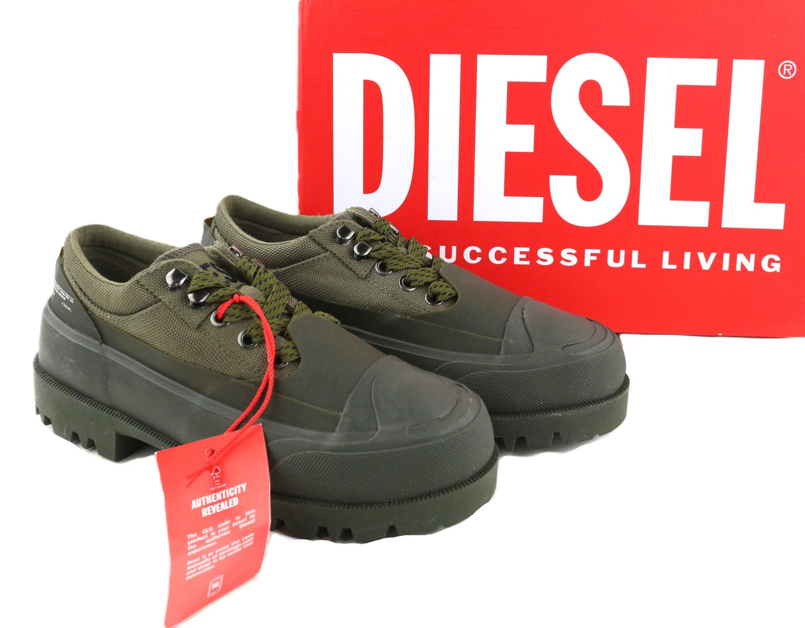 DIESEL D-Hiko SH X Women Sneakers UK5 EU37  Chunky Sole Low Trainers RRP300
