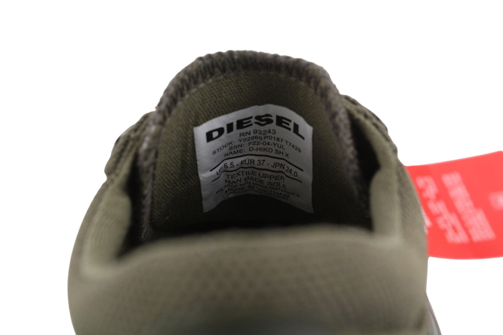 DIESEL D-Hiko SH X Women Sneakers UK5 EU37  Chunky Sole Low Trainers RRP300