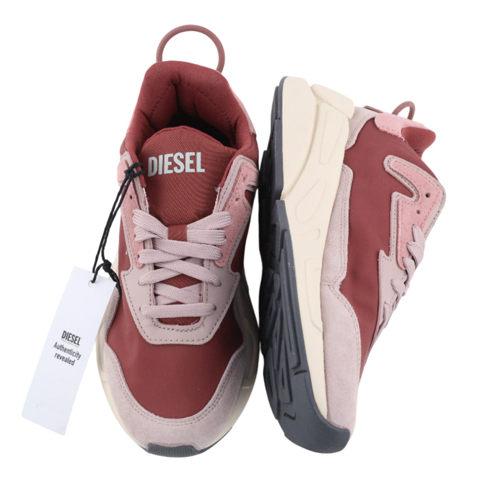 DIESEL S-Serendipity LC moteriški sportbačiai su raišteliais, UK3.5, EU35.5, violetiniai 