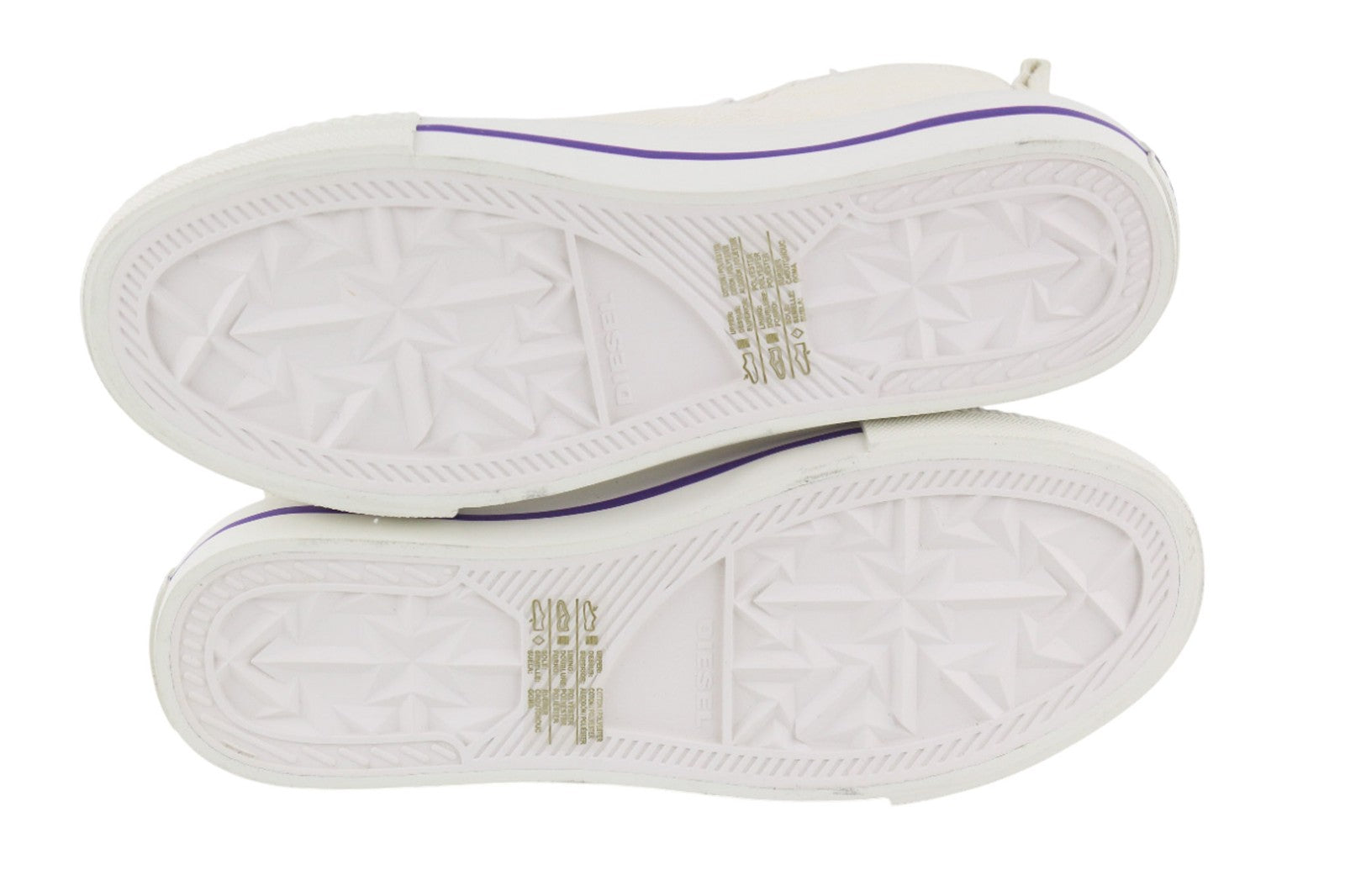 DIESEL S-Astico MZIP Women Sneakers UK6 EU38.5 White High Top Hybrid RRP180