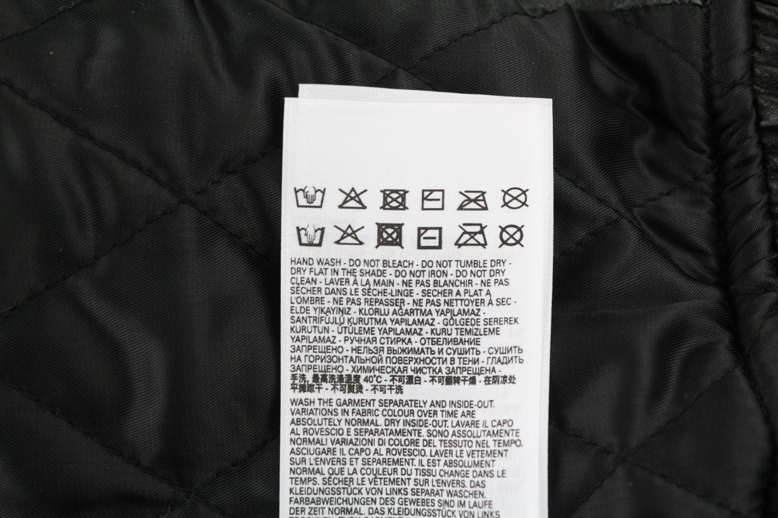 DIESEL G-Feijoa Women Jacket XS Black Coated Insulated Lined Polo Neck Jacket