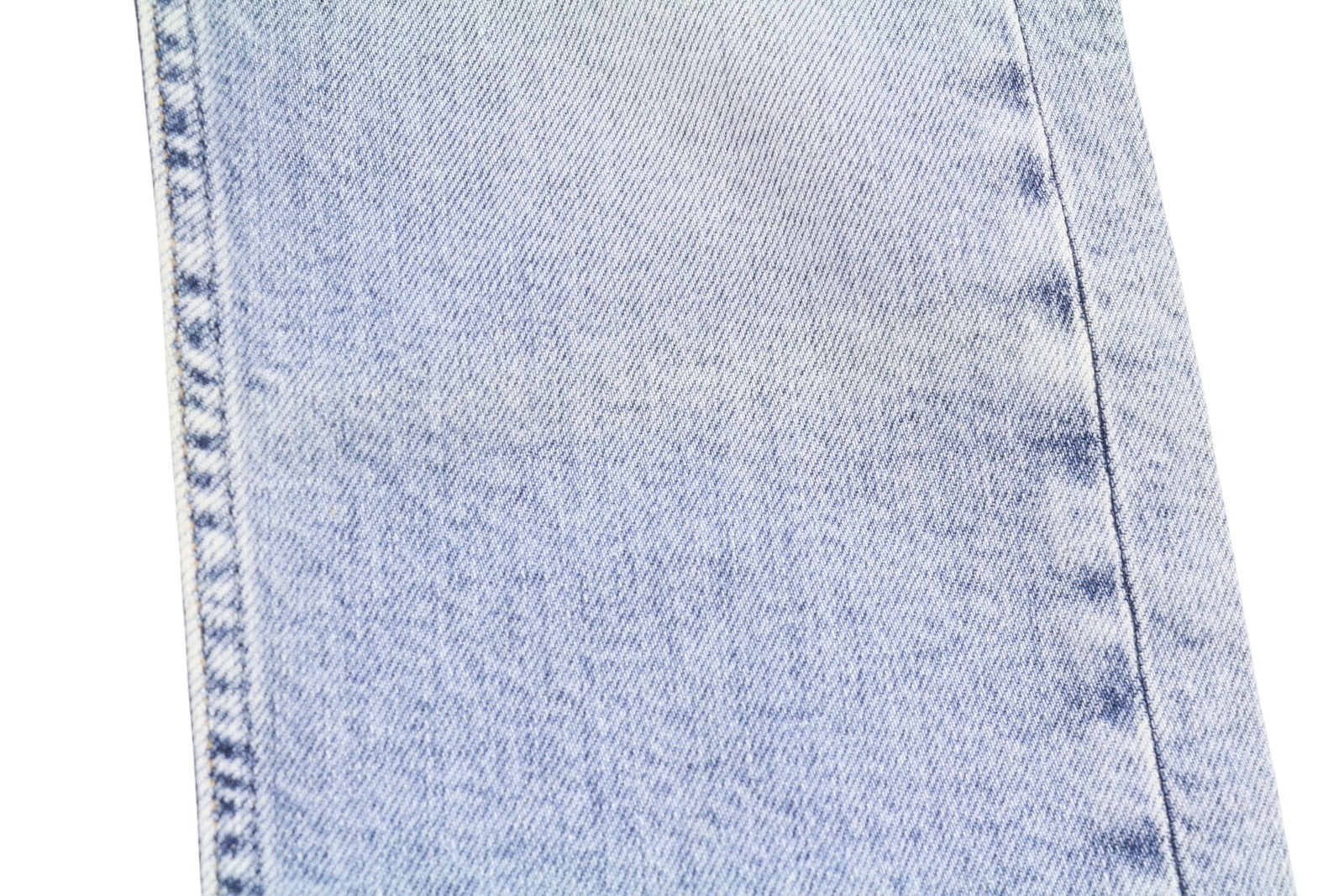 CALVIN KLEIN Slim Men Jeans W32/L30 Blue Faded Whiskers Distress Ripped Denim