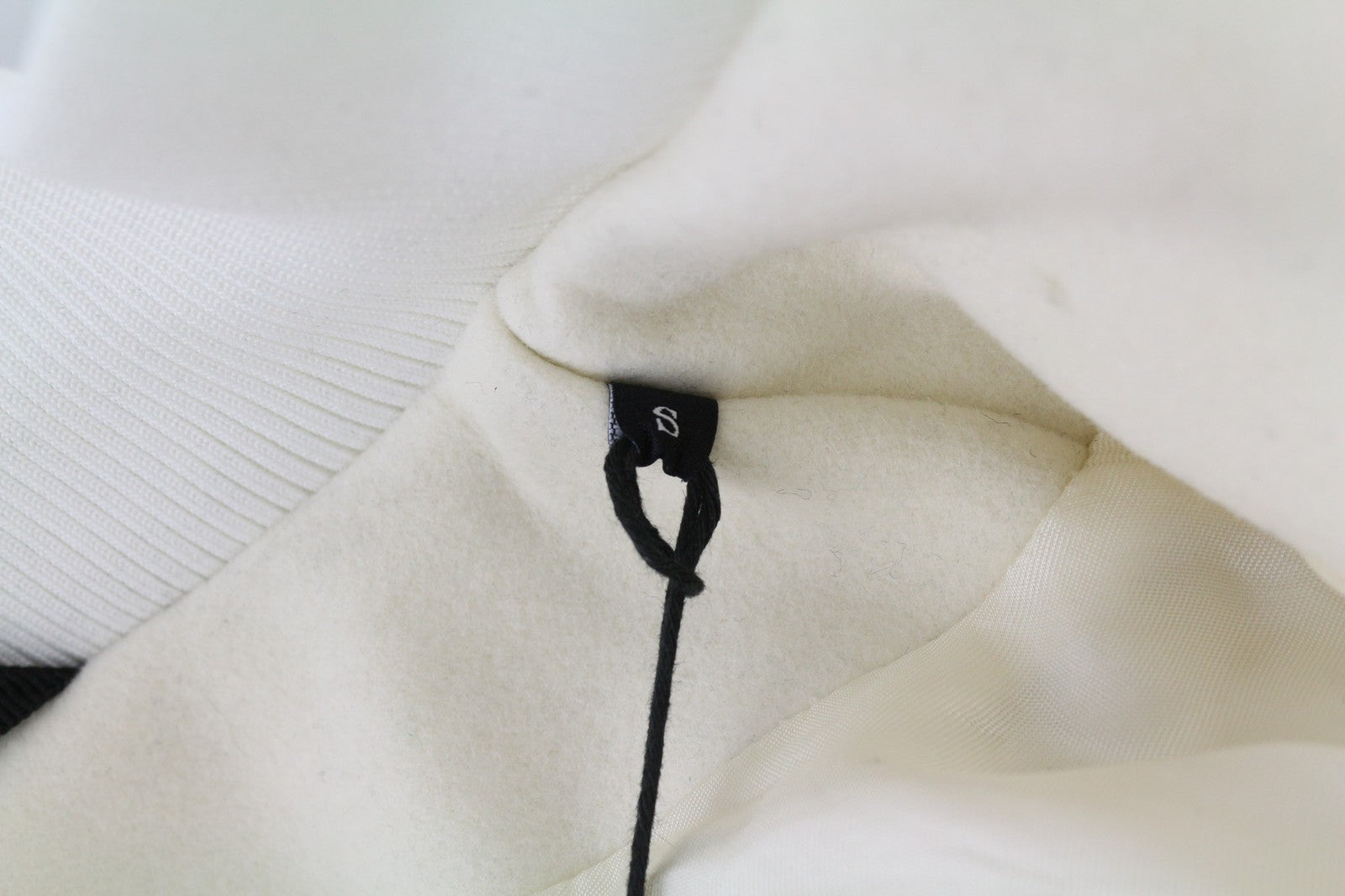 DIESEL W-Lethea Women Coat S Light Wool Blend Zip Mid-Length Coat Patch RRP590