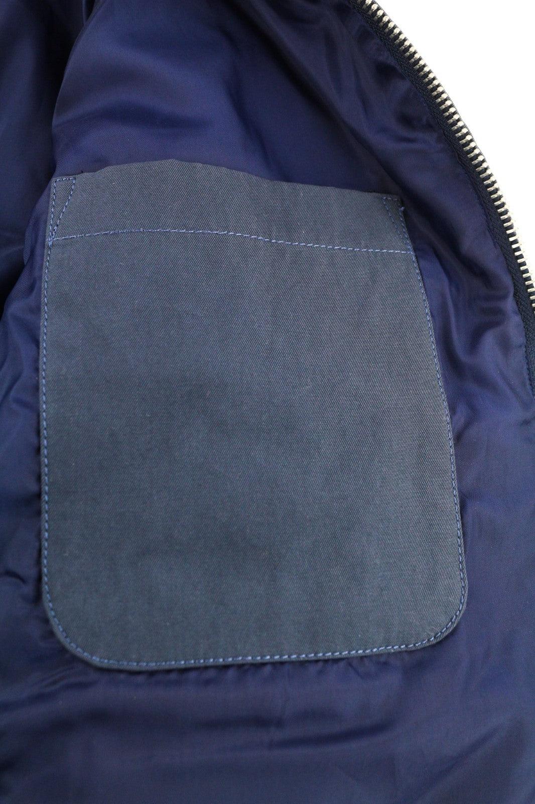 DIESEL W-Spleak-A Men Jacket S Blue Washed Oversized Bomber Lined RRP325