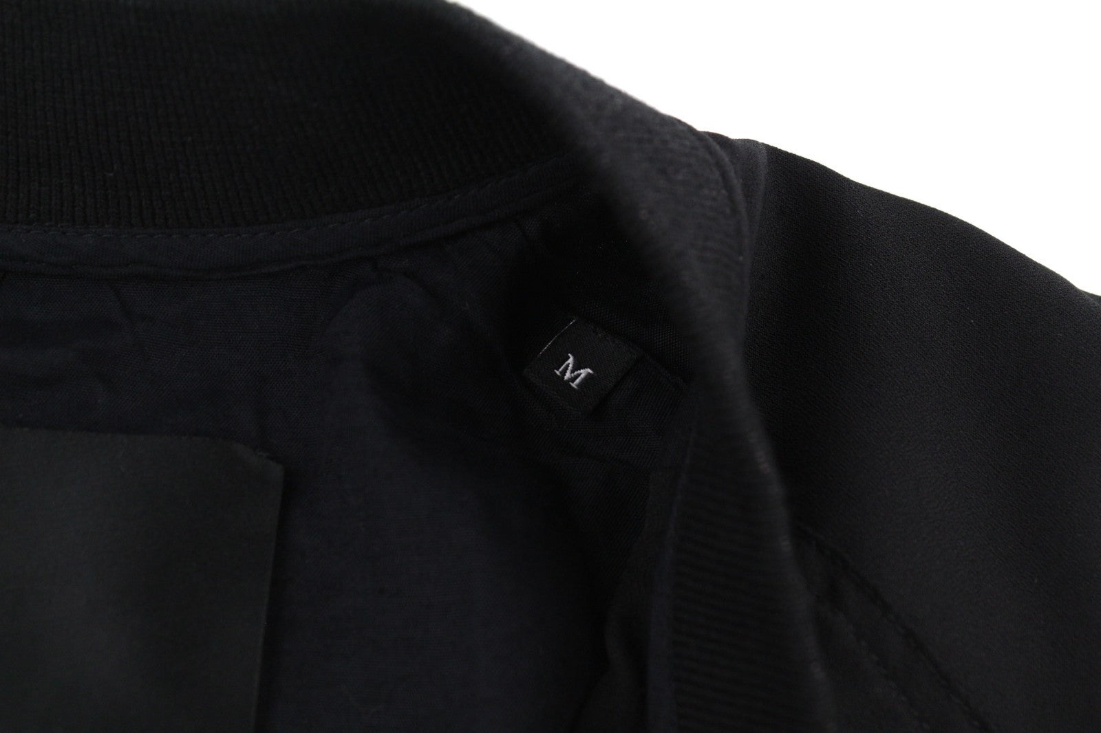 DIESEL G-Absol-L Women Jacket L Black Lightweight Bomber Zip Lined RRP250