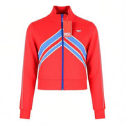 DIESEL F-Macs Women Sweatshirt S Cropped Patterned Zip High Neck RRP195