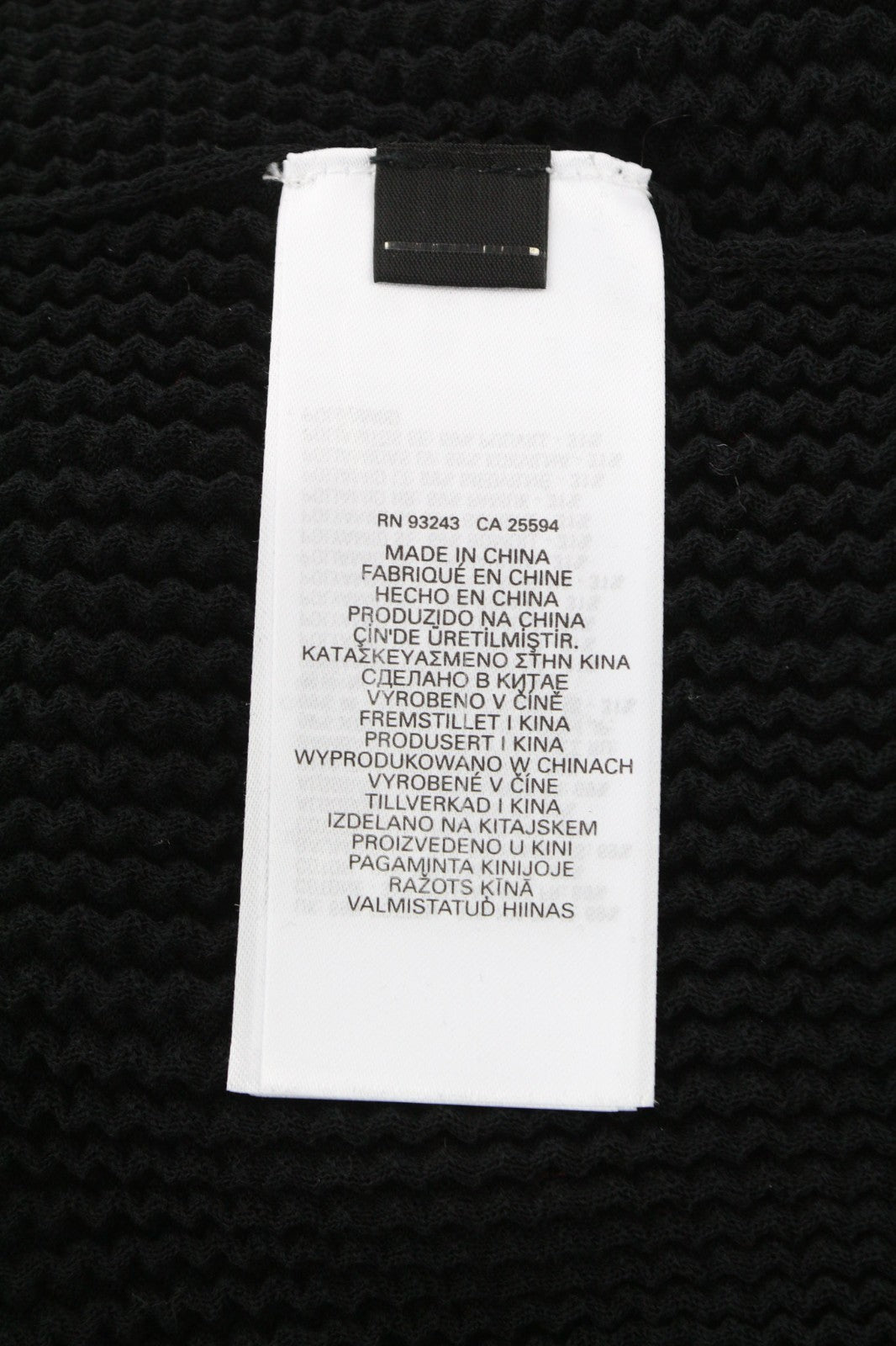 DIESEL M-Arianne Women Jumper L Black Stretch Knit Pullover Crew Neck RRP175