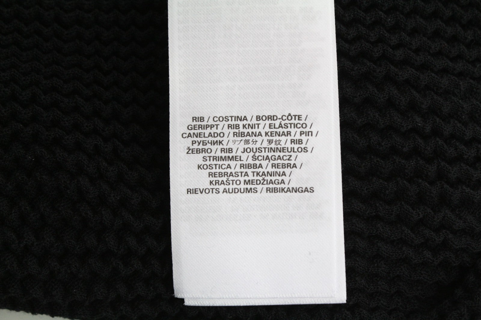 DIESEL M-Arianne Women Jumper M Black Stretch Knit Pullover Crew Neck RRP175