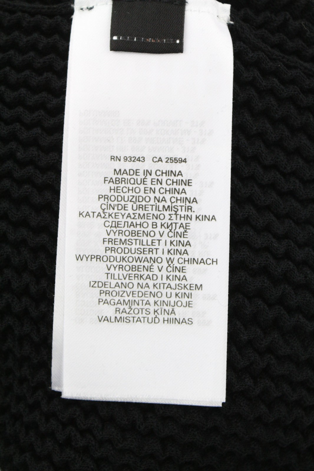 DIESEL M-Arianne Women Jumper M Black Stretch Knit Pullover Crew Neck RRP175