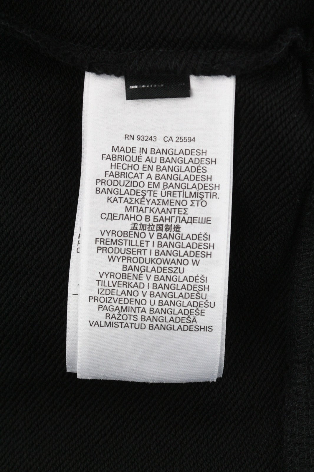 DIESEL F-Reggy-Hood Women Hoodie S Black Pullover Logo Straps Long Sleeve RRP175