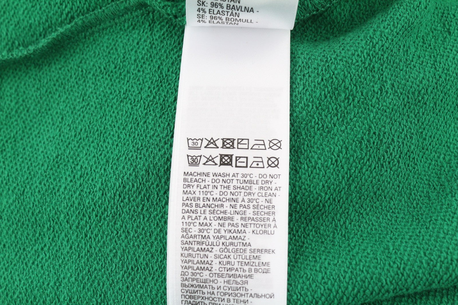 DIESEL S-Balirib Men Hoodie M Green Pullover Kangaroo Strap Long Sleeve RRP175