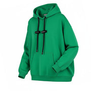 DIESEL S-Balirib Men Hoodie 3XL Green Pullover Kangaroo Strap Long Sleeve RRP175