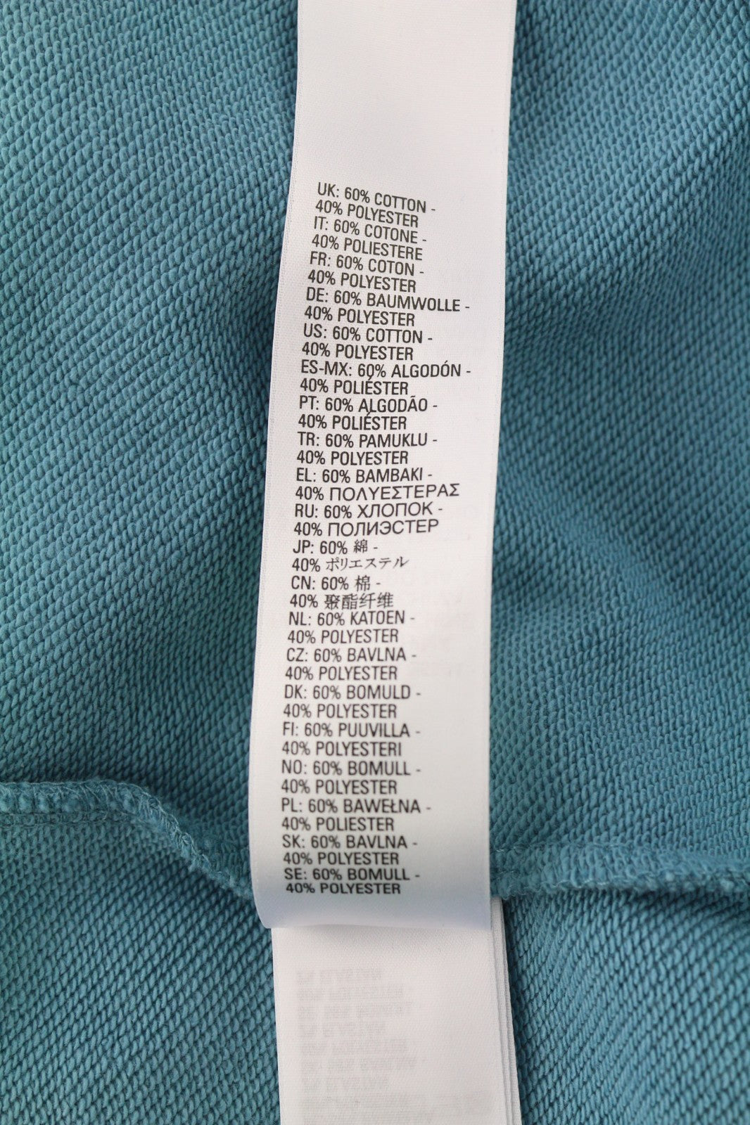 DIESEL S-Ummer-B2 Men Hoodie 3XL Blue Pullover Kangaroo Strap Long Sleeve RRP150