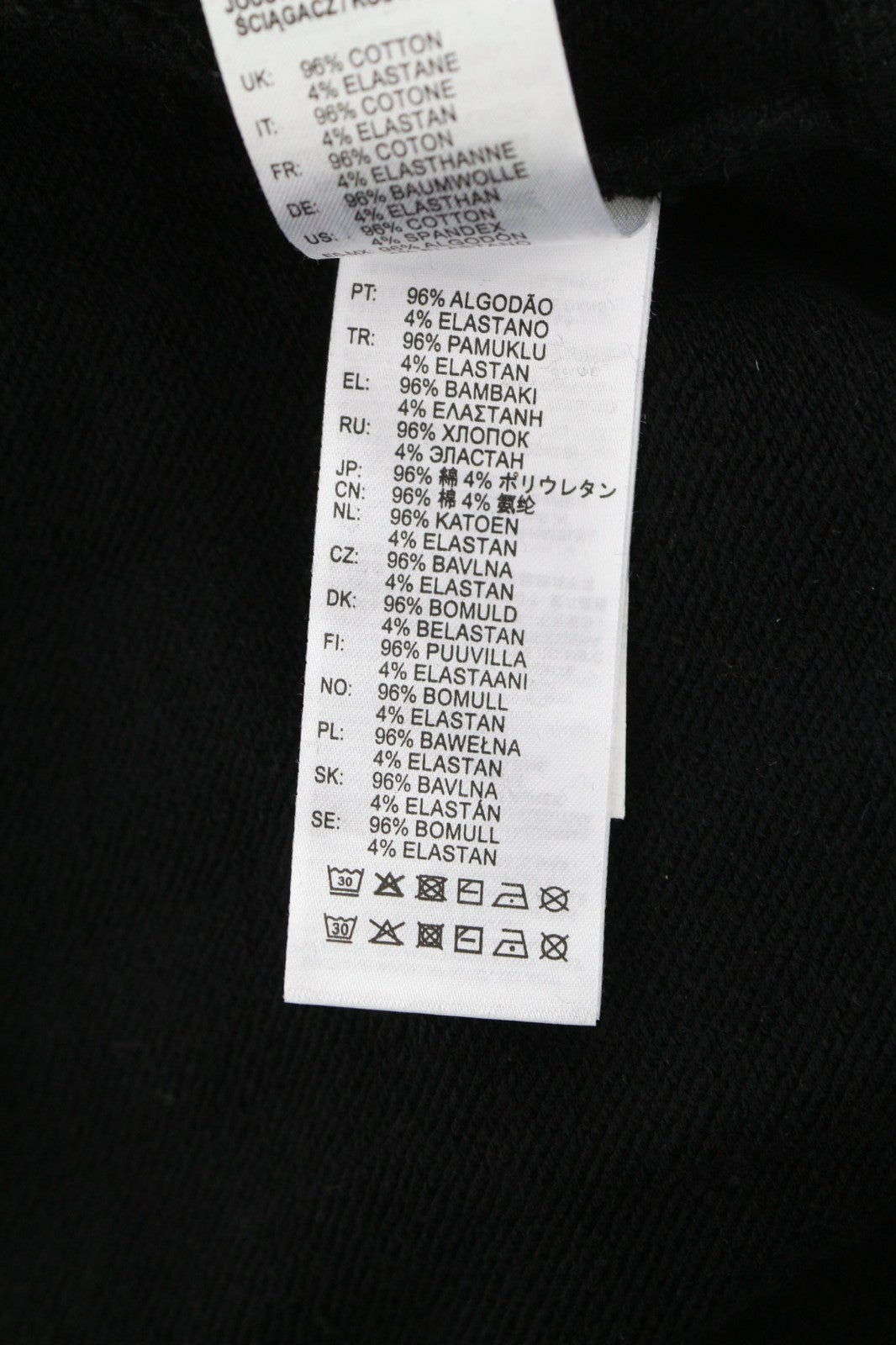 DIESEL F-Kral-B1 Women Hoodie S Black Cropped Pullover Logo Long Sleeve