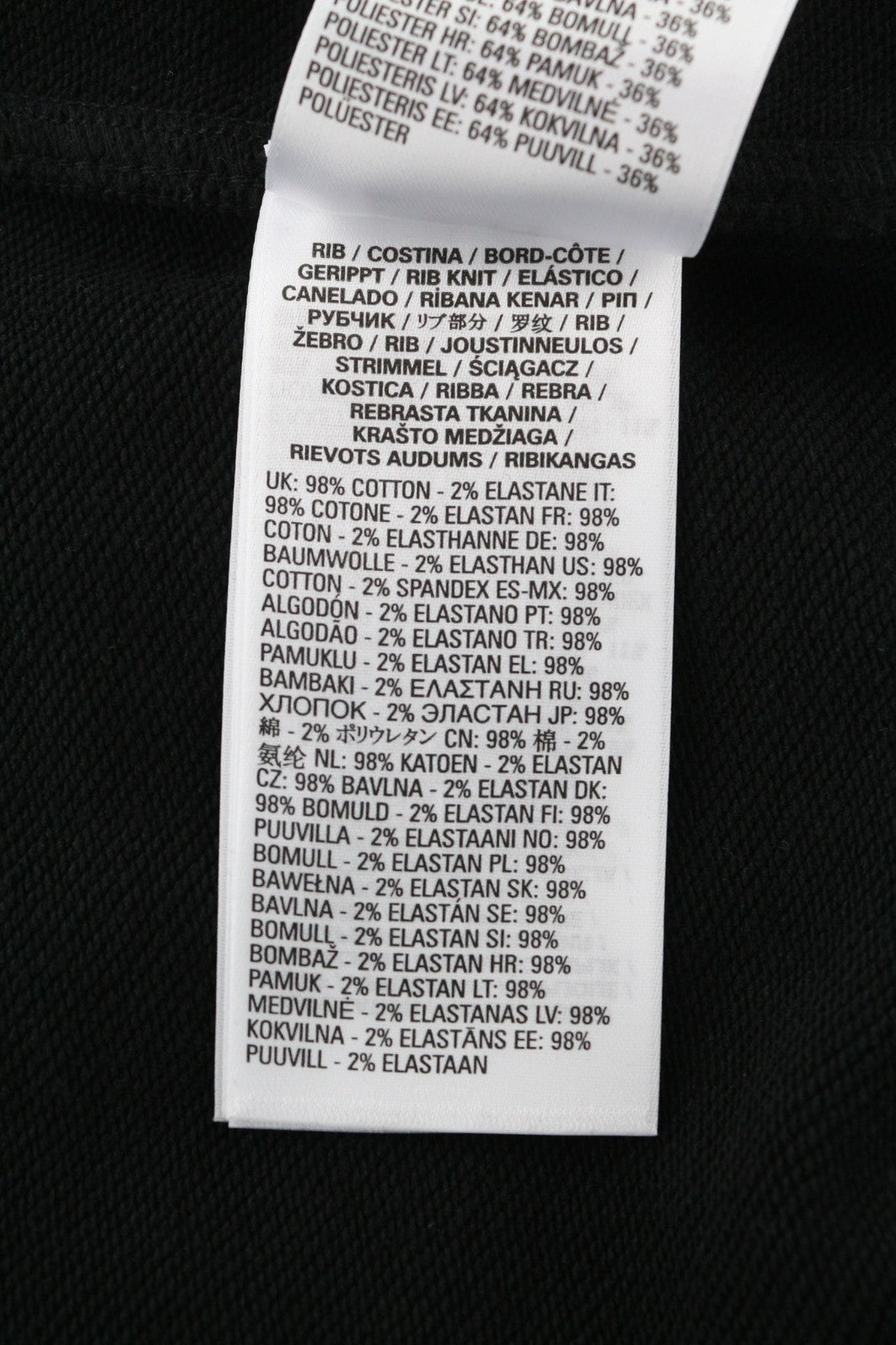 DIESEL Amst-Baweey Men Sweatshirt S Black 55DSL Pullover Crew Logo RRP€155