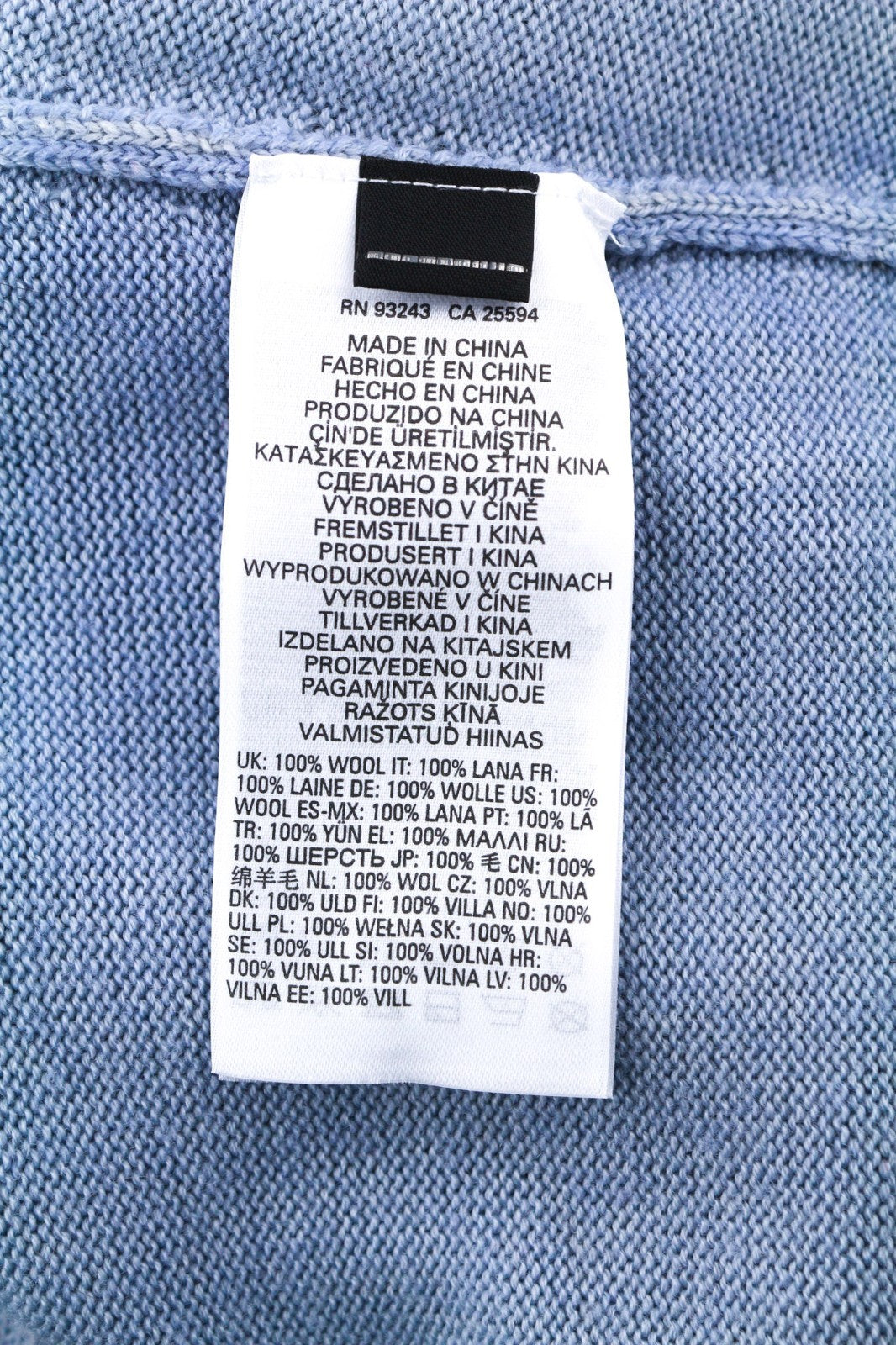 DIESEL M-Arika Women Jumper S Light Blue Washed Wool Knit Cardigan RRP300