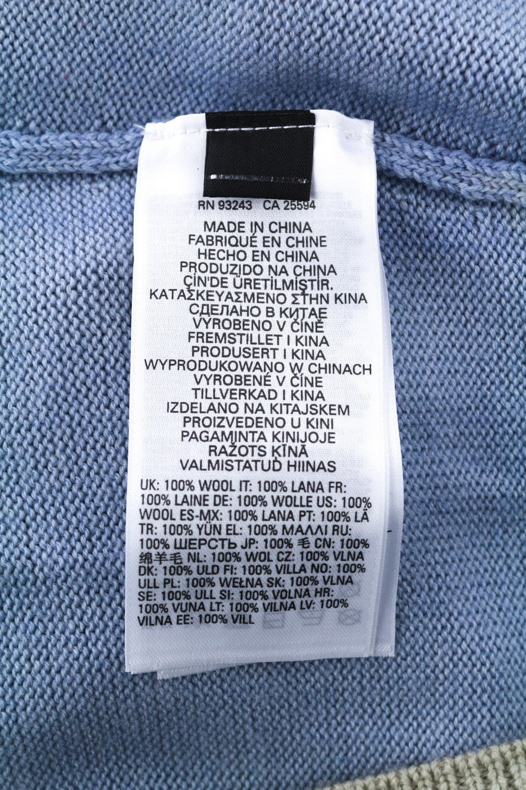 DIESEL M-Arika Women Jumper L Light Blue Washed Wool Knit Cardigan Button RRP30