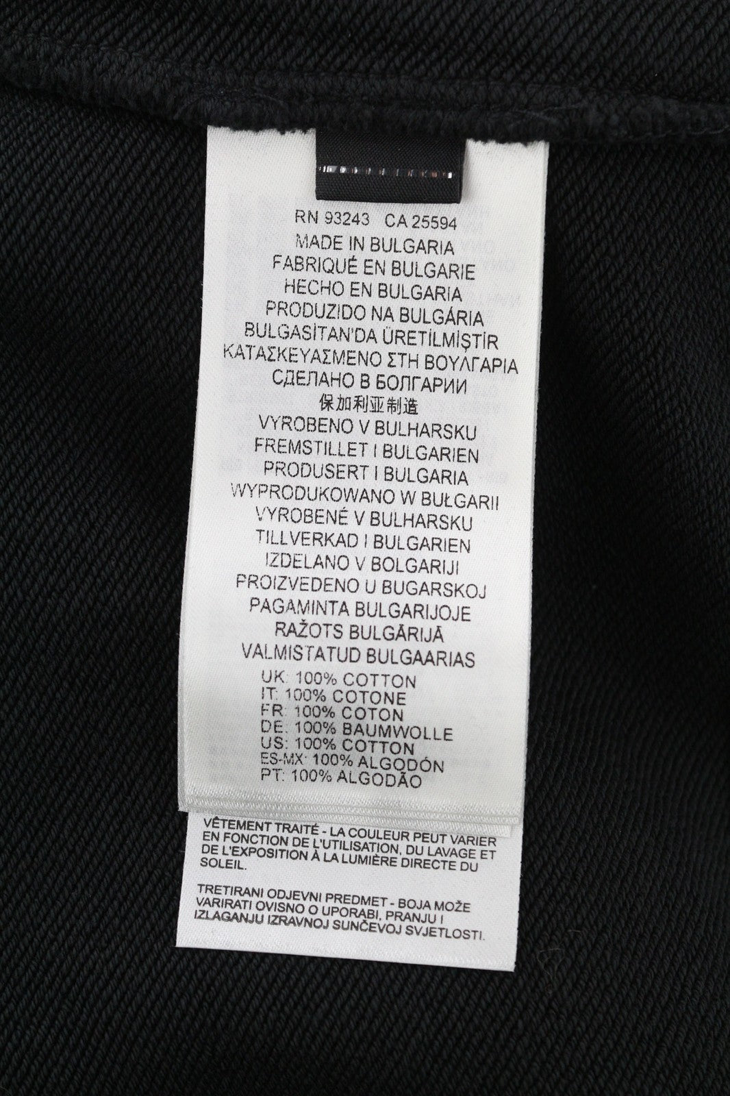 DIESEL PR-Ginn-Hood-P1 Men Hoodie XS Black Pullover Kangaroo Long Sleeve RRP195