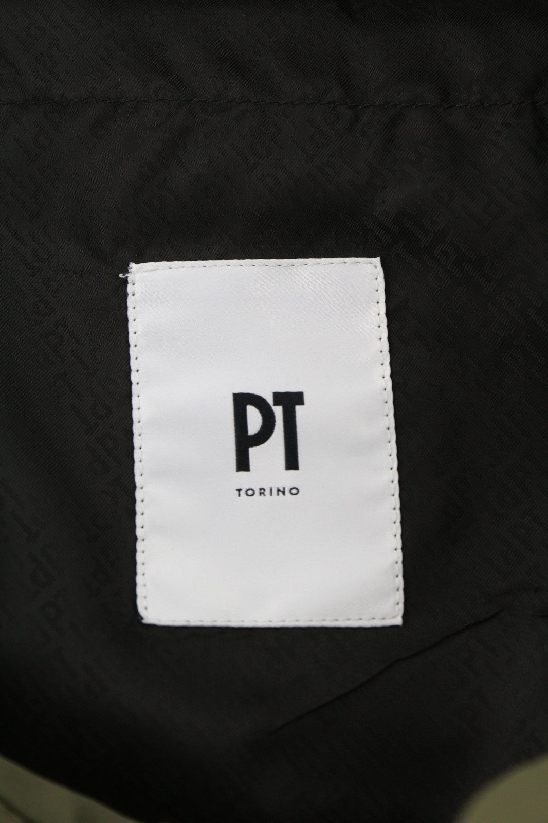 PT TORINO Gamma Men's Trousers 50 W35 Khaki Slim Cargo Stretch Zip Pockets