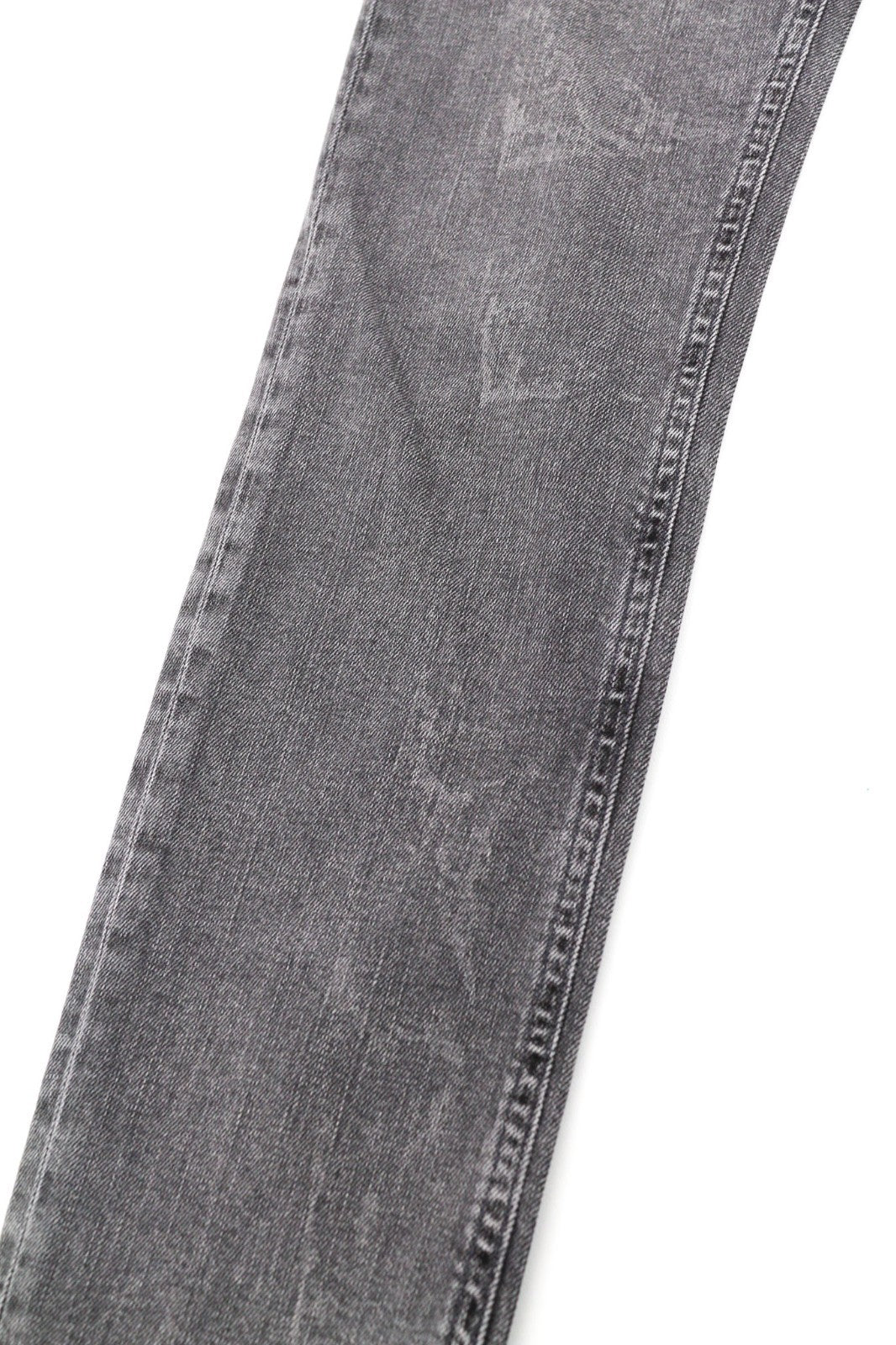 NUDIE JEANS Pile Led Men's Jeans W30/L32 Grey Marble Organic Skinny Washed Zip