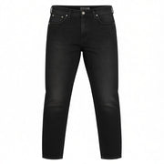 NUDIE JEANS Skinny Lin Men's Jeans W30/L32 Used Black Organic Washed Zip Fly