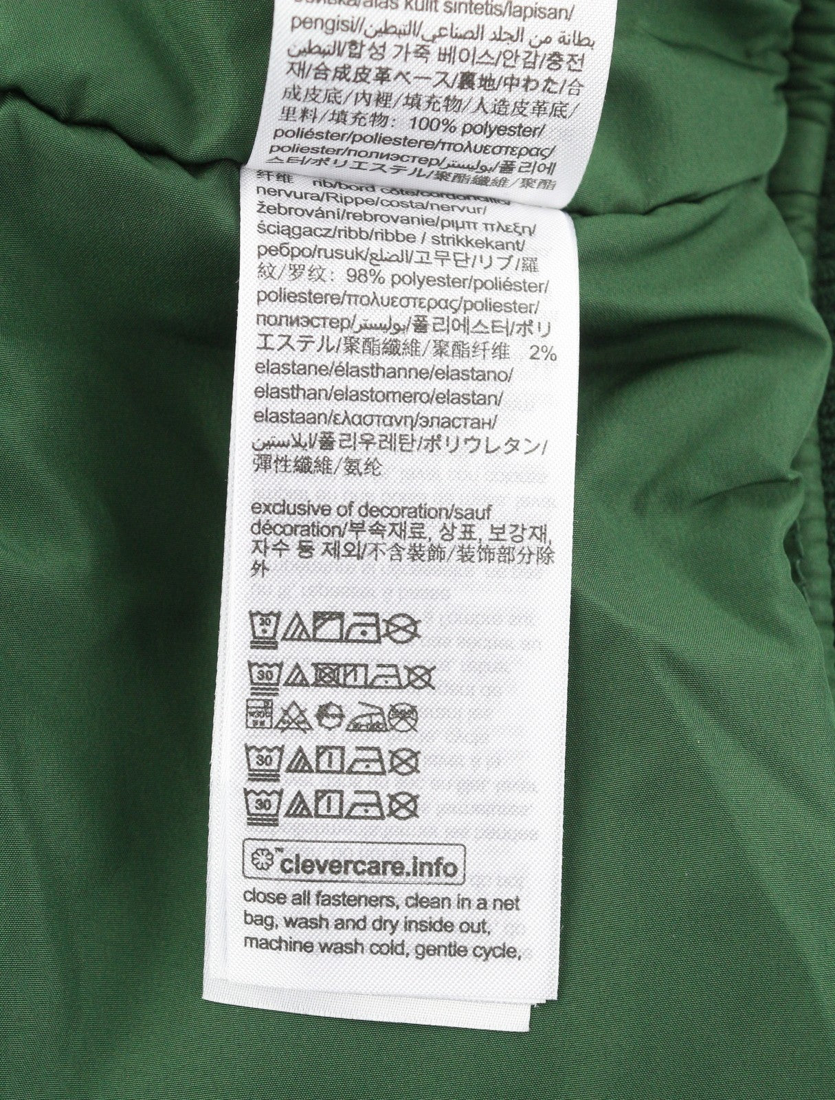 TOMMY HILFIGER RLX Faux Leather Men Jacket L Green Snap Buttons Bomber RRP259