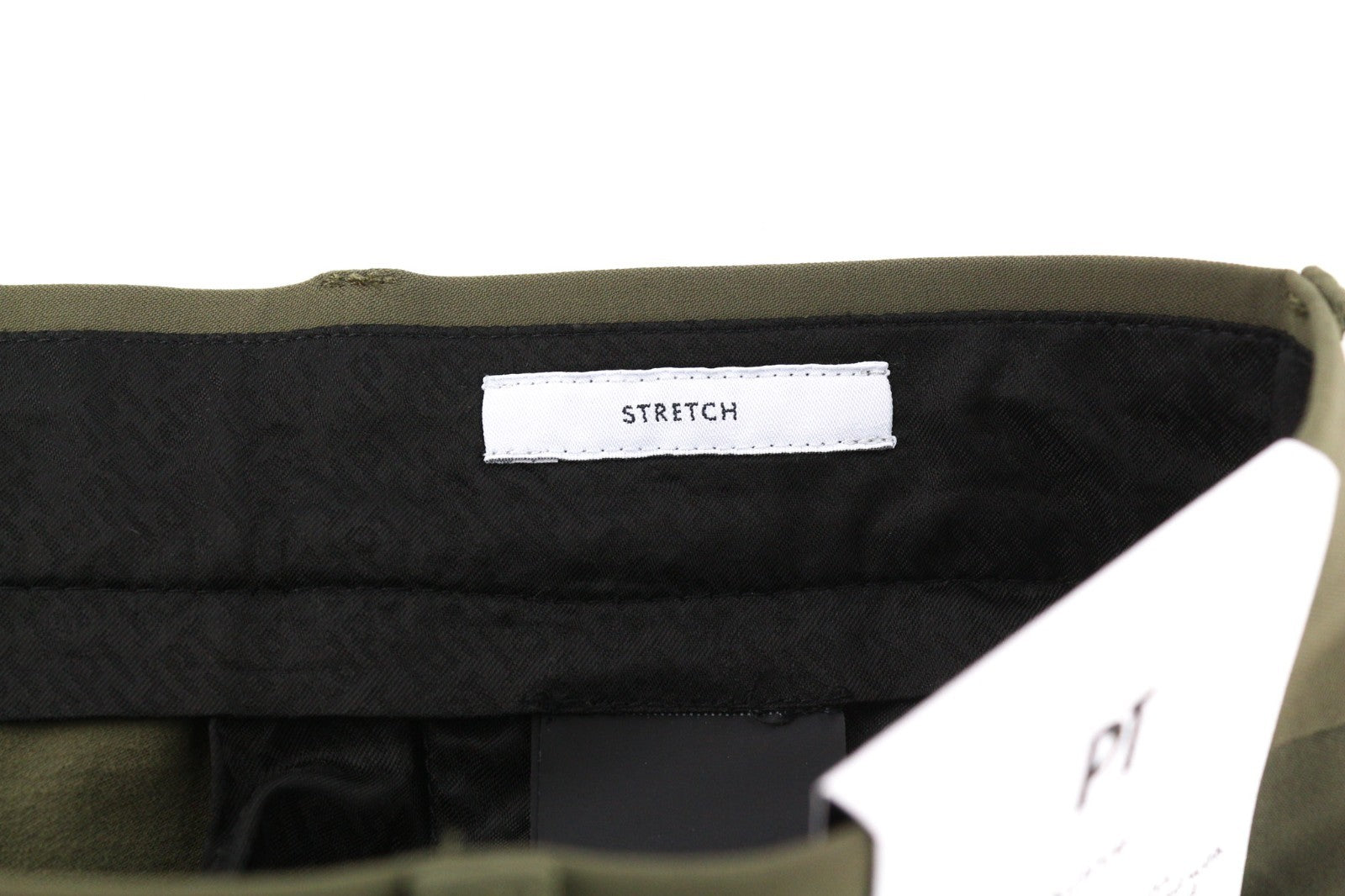 PT TORINO Gamma Men's Trousers 50 W35 Khaki Slim Cargo Stretch Zip Fly Pockets